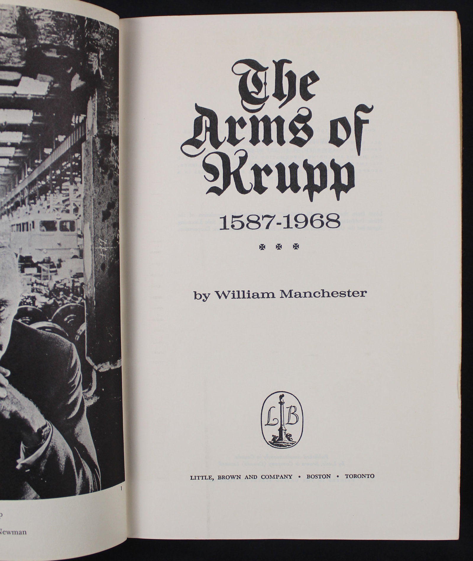 William Manchester's "The Arms of Krupp" 1587-1968 (FMI) - 3