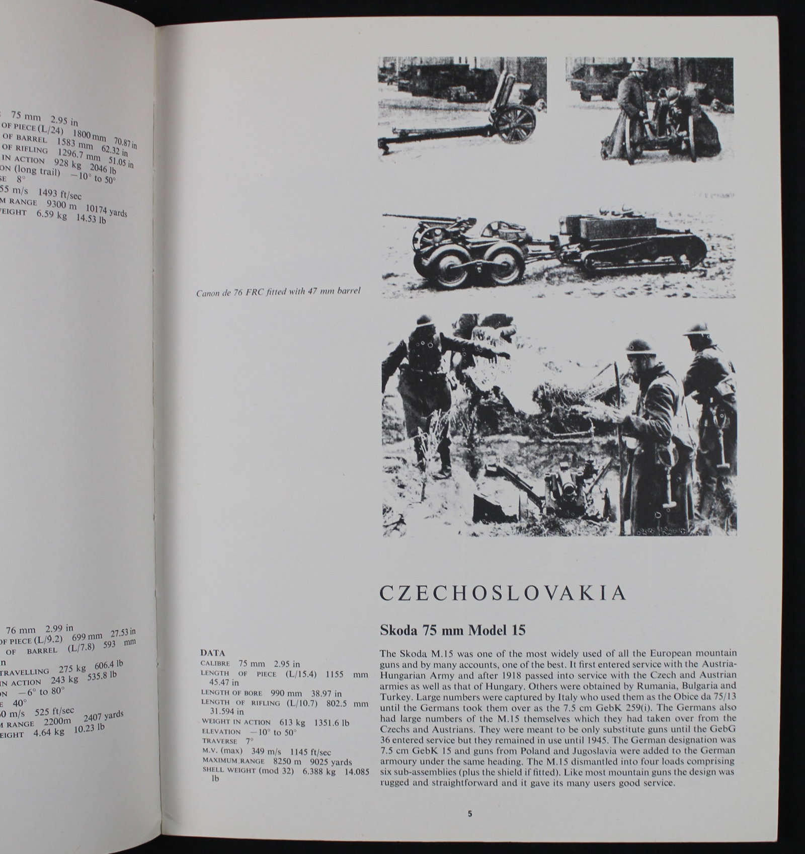 "Infantry, Mountain and Airborne Guns" WW2 Fact Files by Peter Chamberlain and Terry Gander (FMI) - 3