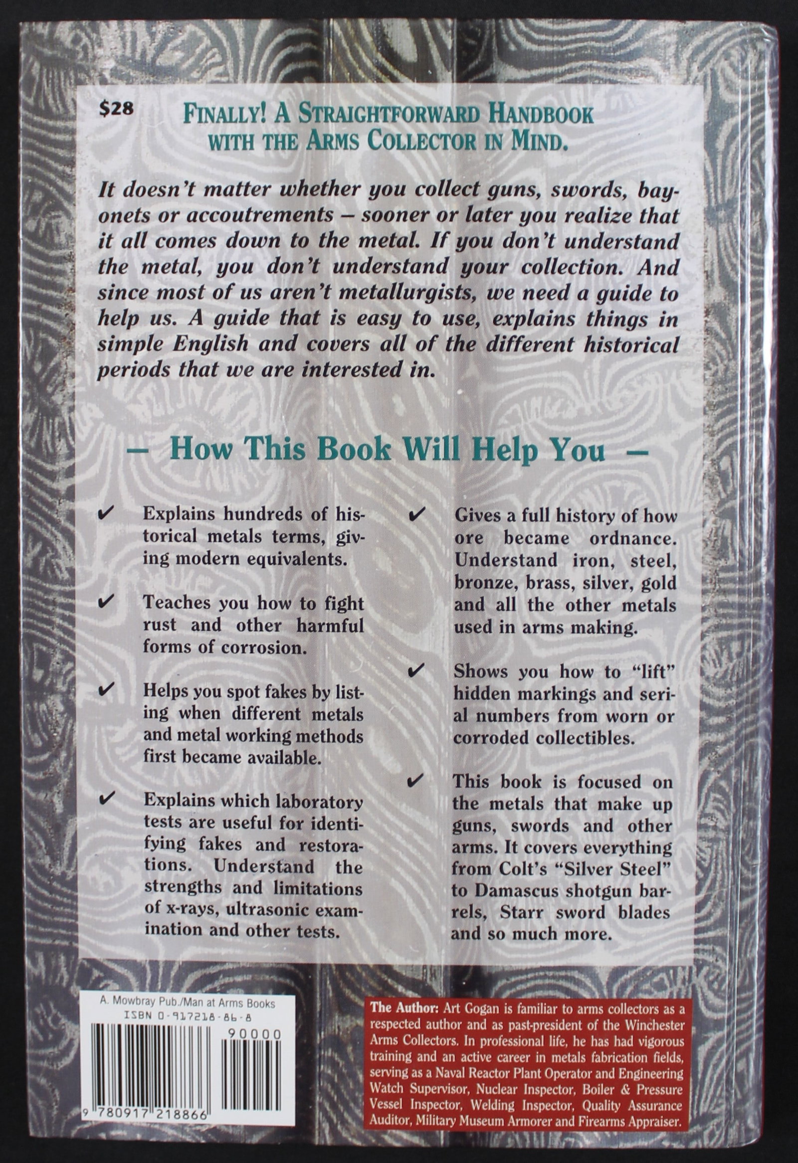 "Fighting Iron" A Metal Handbook for Arms Collectors by Art Gogan (FMI) - 4
