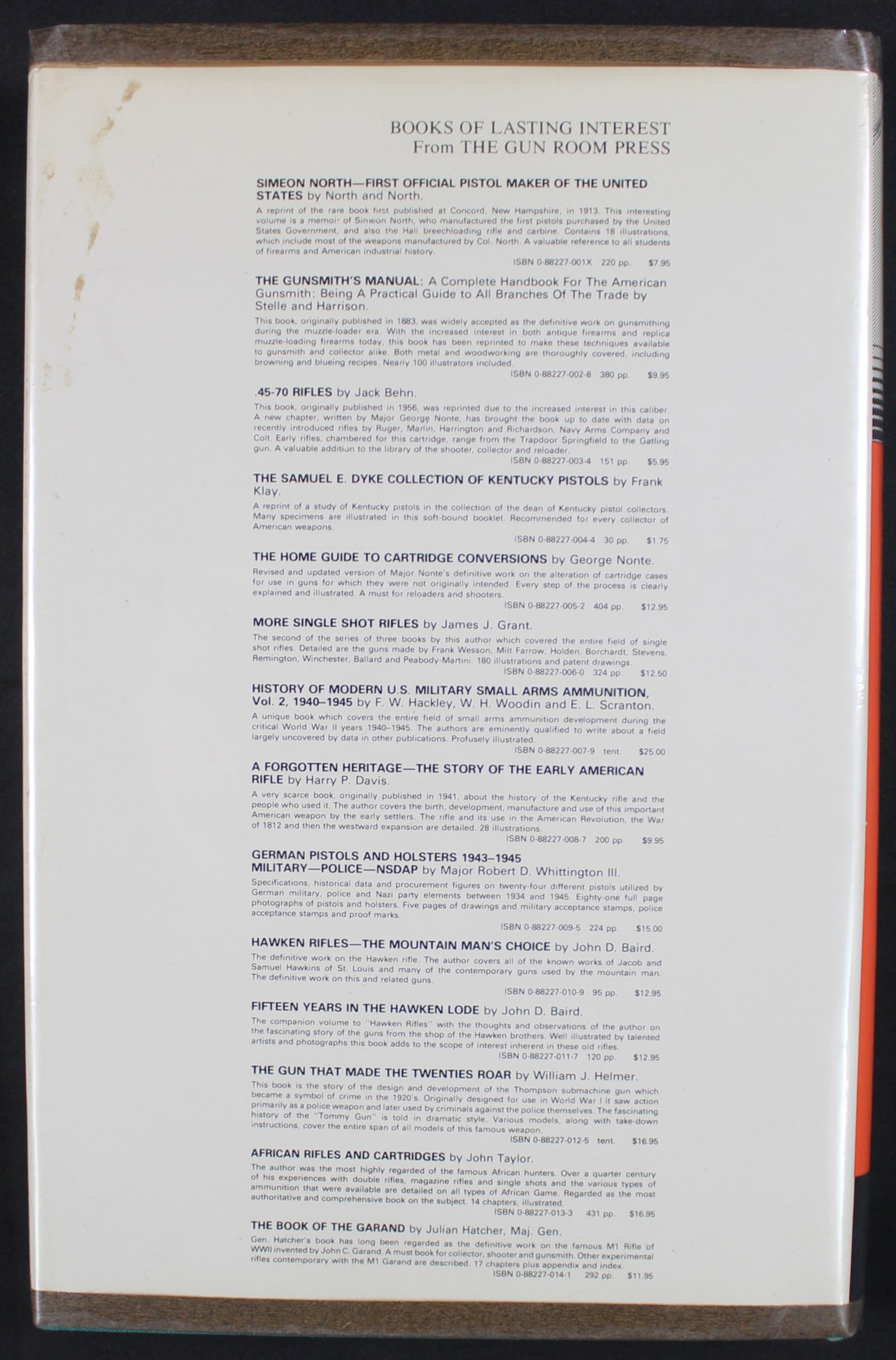 Hatcher's "Book of the Garand: Development of Semi-Automatic Rifles" (FMI) - 3