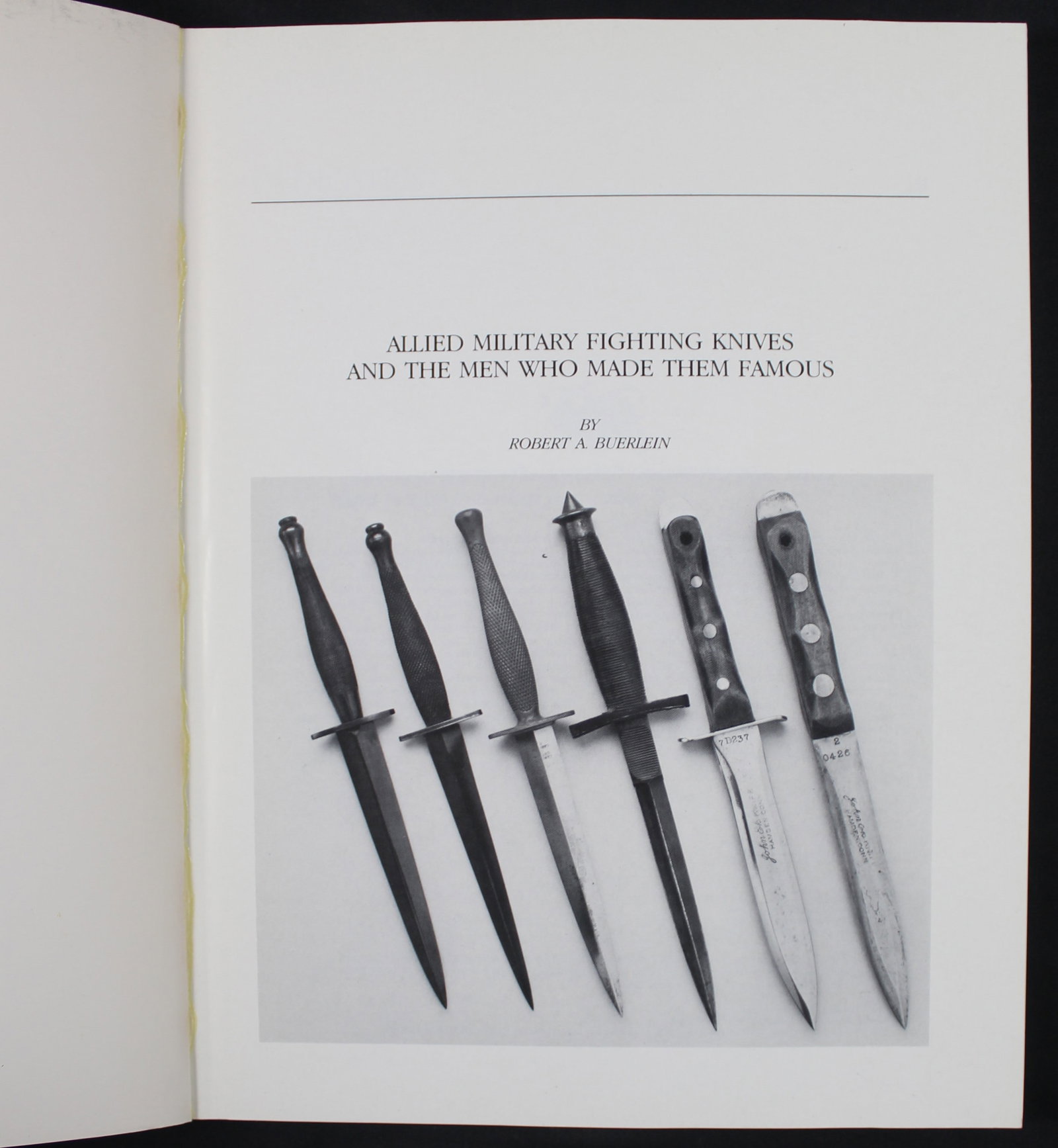 "Allied Military Fighting Knives" by Robert Buerlein (FMI) - 2