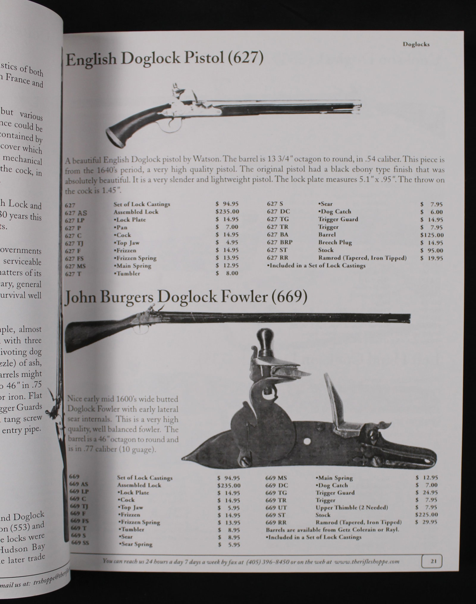 The Rifle Shoppe, Inc. 2002-2003 Catalog Reference (JAA) - 2