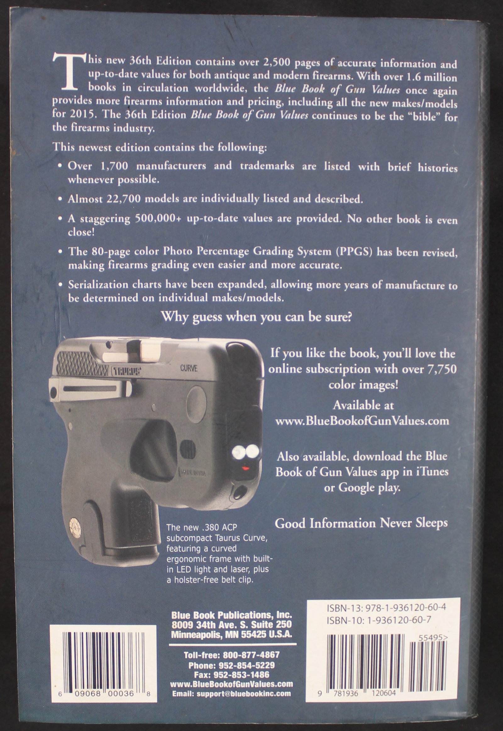 "Blue Book of Gun Values" 35th Edition by S. P. Fjestad (JAA) - 2