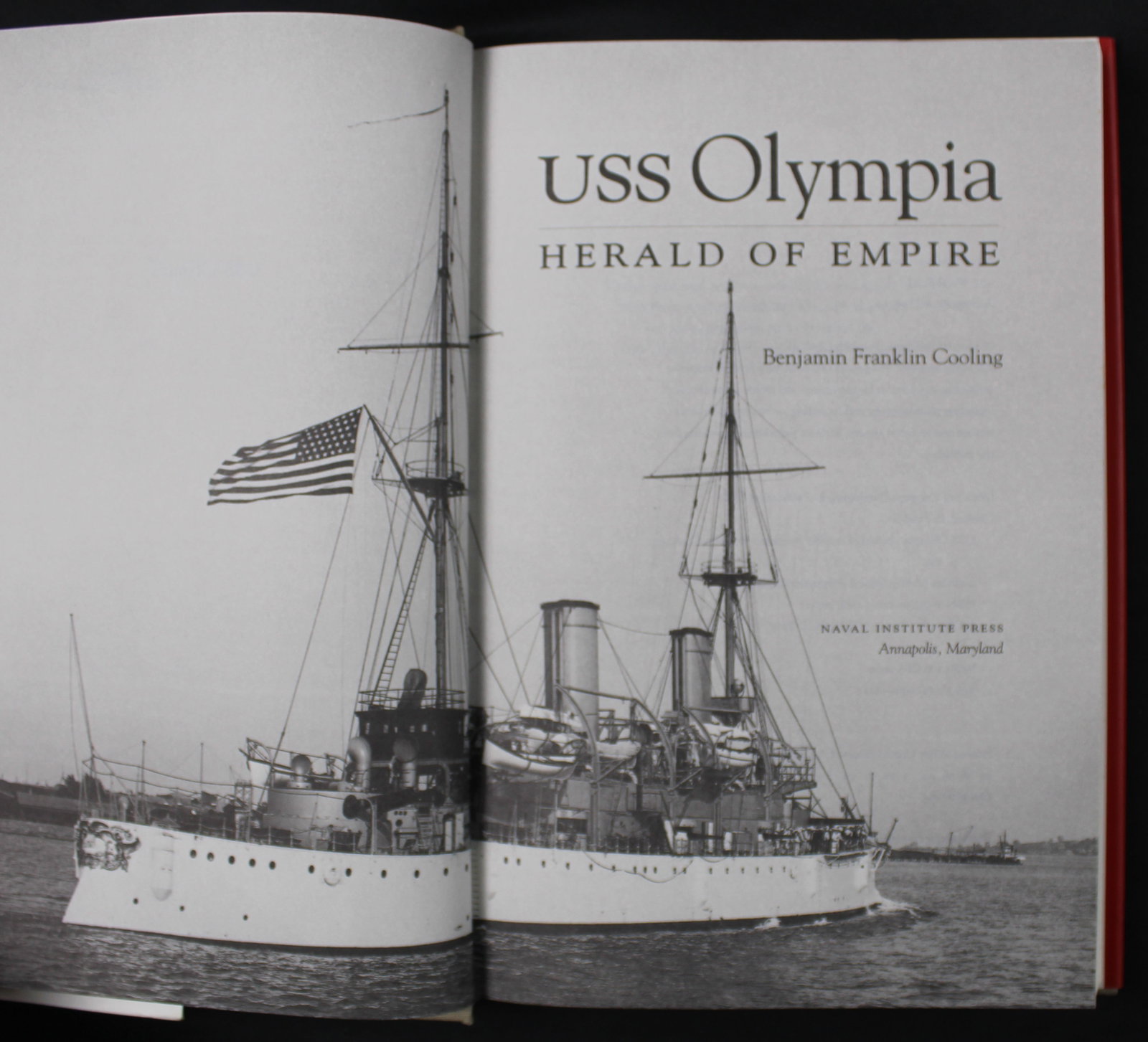 "USS Olympia: Herald of Empire" by Benjamin Franklin Cooling (SFA) - 2