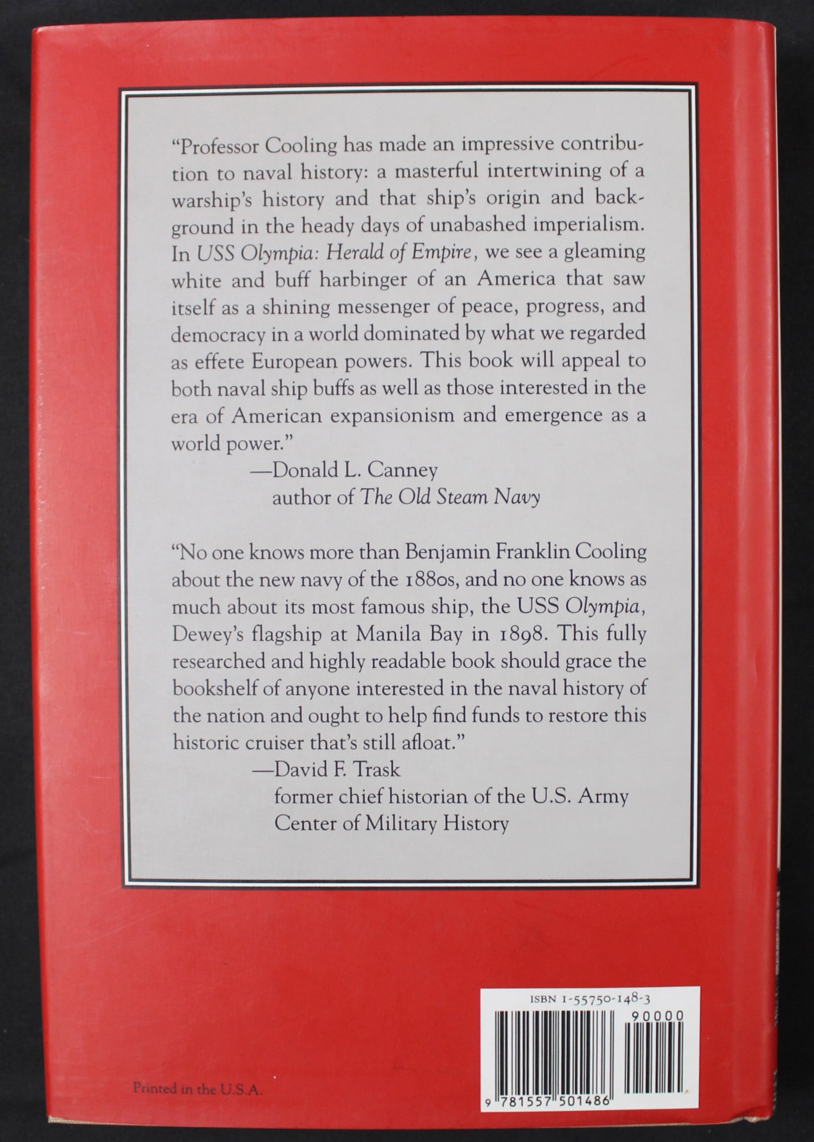 "USS Olympia: Herald of Empire" by Benjamin Franklin Cooling (SFA) - 3