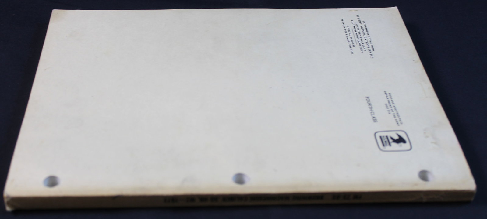 "Browning Machinegun Caliber .50 HB, M2" US Department of the Army Issued FM 23-65 c.1972 (FMI) - 2