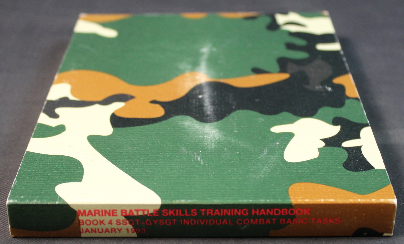 A 1993 United States Marine Corps "Marine Battle Skills Training Handbook Book 4." (FMI) - 2