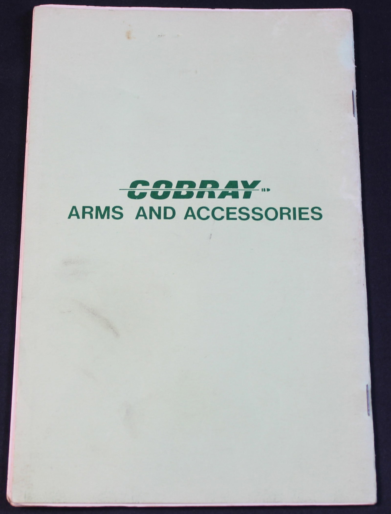 Cobray Industries' "The M-11/Ninemm Operating Manual" No.2 (FMI) - 2