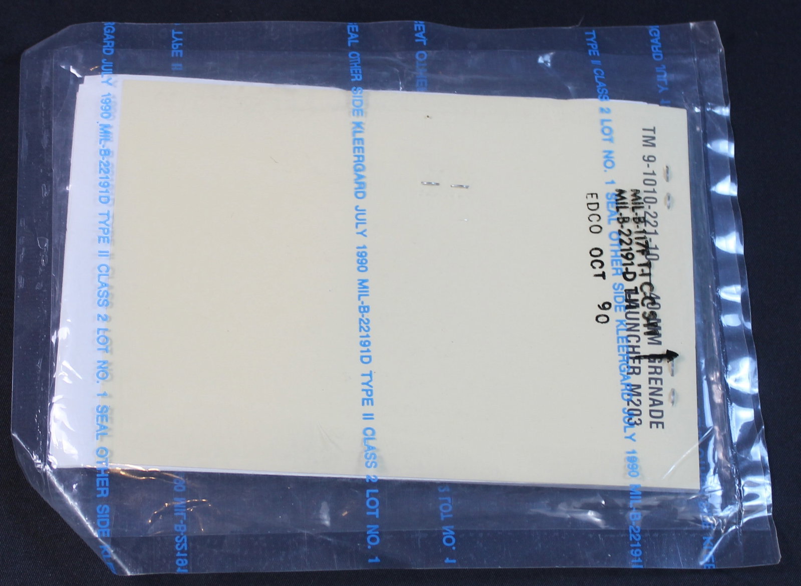 New Old Stock Operator's Manual for the M203 40mm Grenade Launcher (FMI) - 2