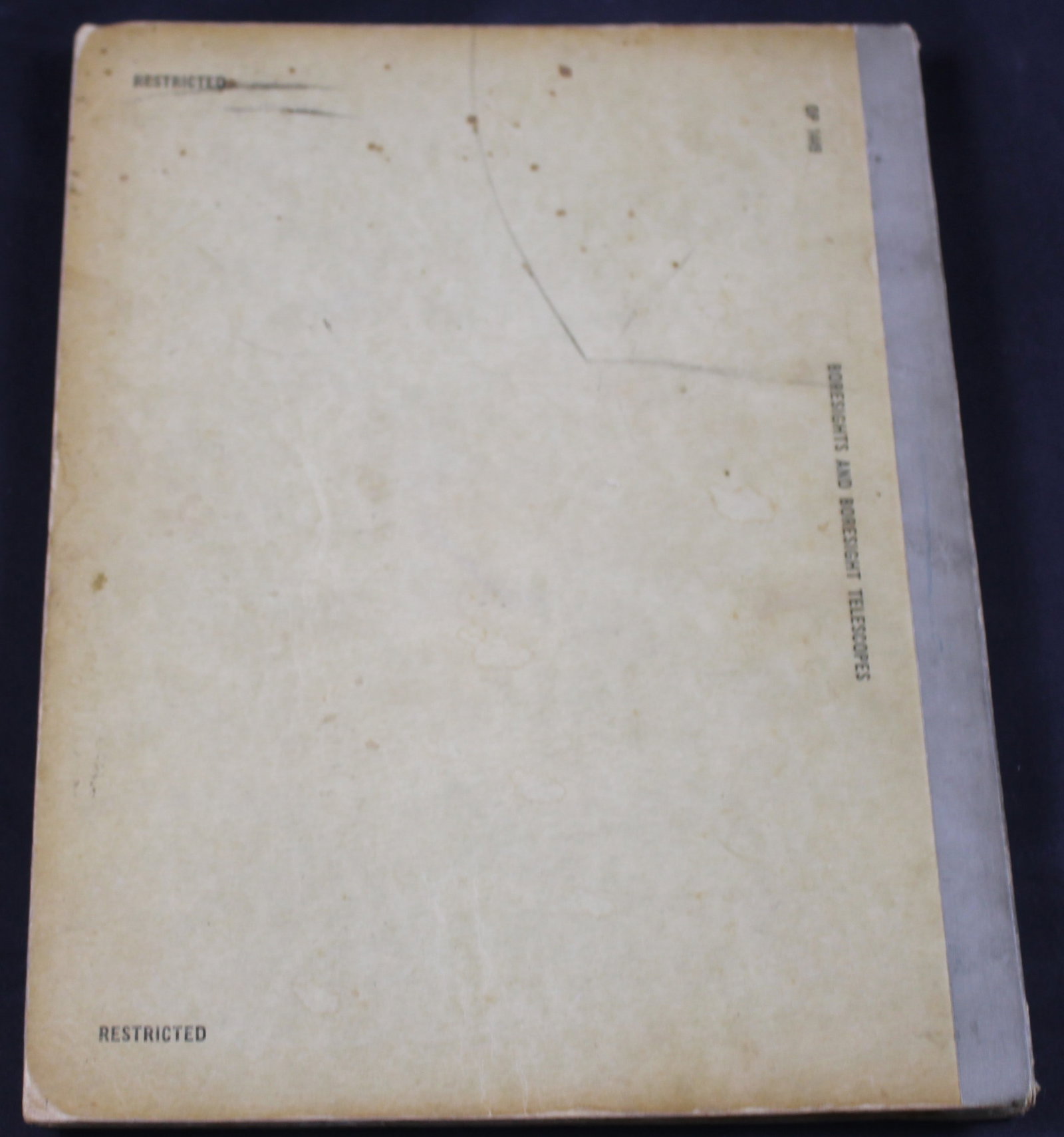 US Bureau of Ordnance "Boresights and Boresight Telescopes" (FMI) - 2