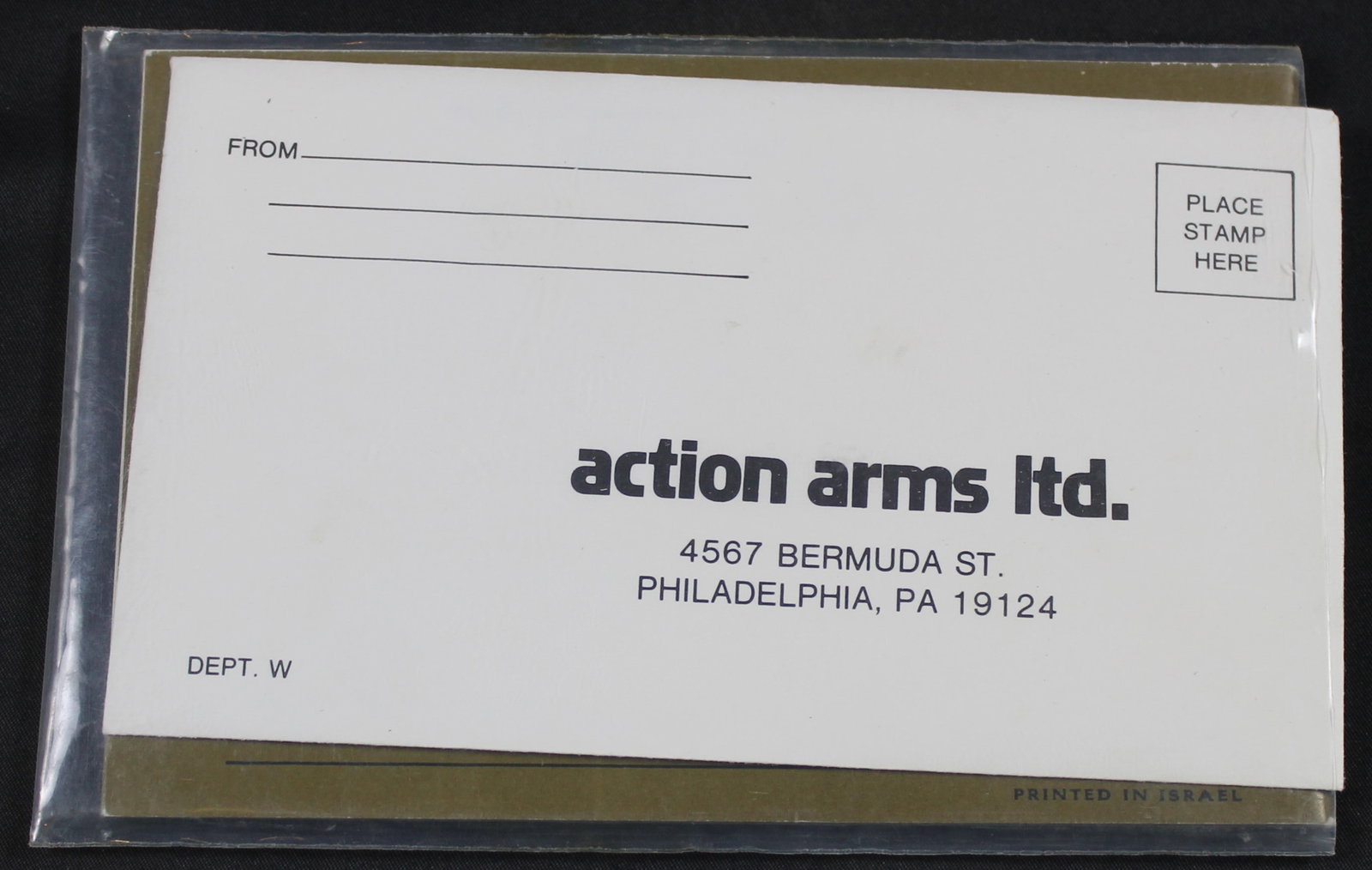 New Old Stock Uzi 9mm Semi-Auto Carbine Factory Manual (FMI) - 2