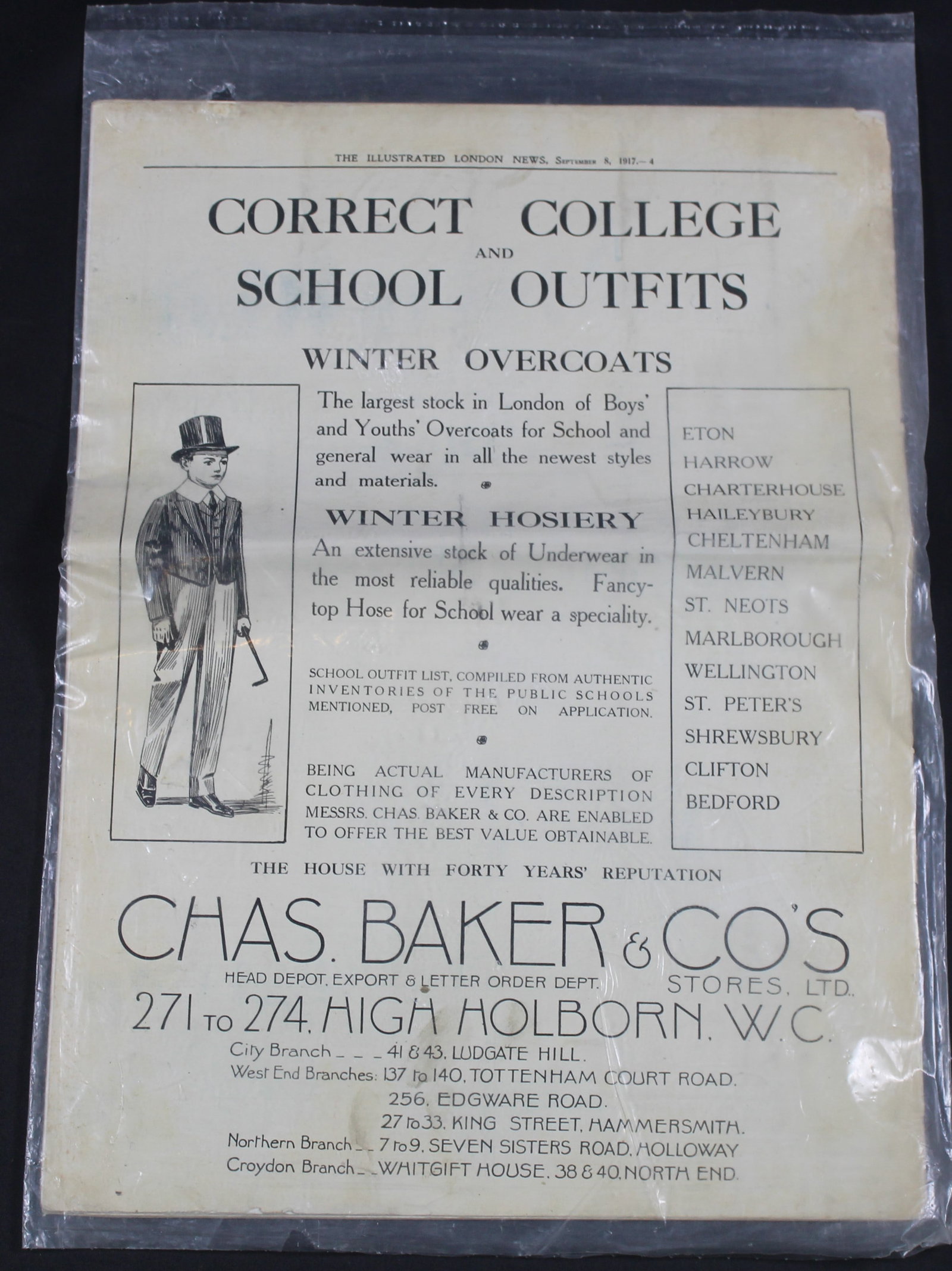 WWI 1917 Dated "The Illustrated London News" News Paper (FMI) - 2