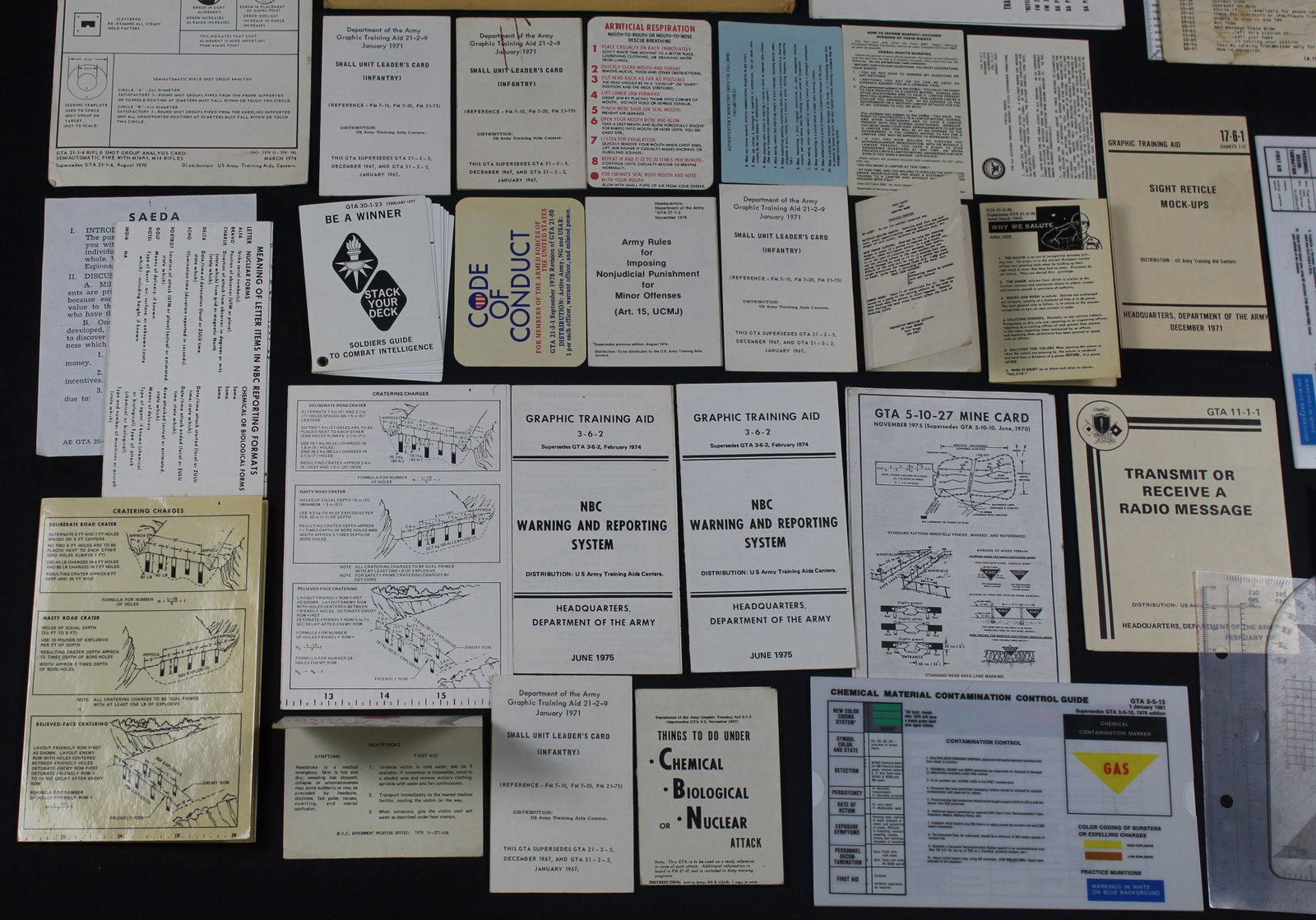 Large Group Lot of Military Related Media (FMI) - 4