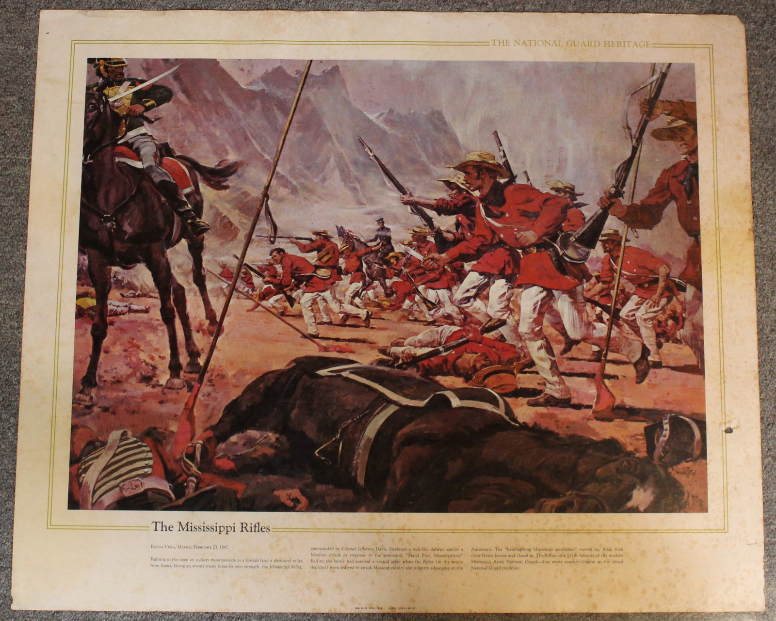 Group Lot of Eight Vintage Military Related Poster (FMI) - 3