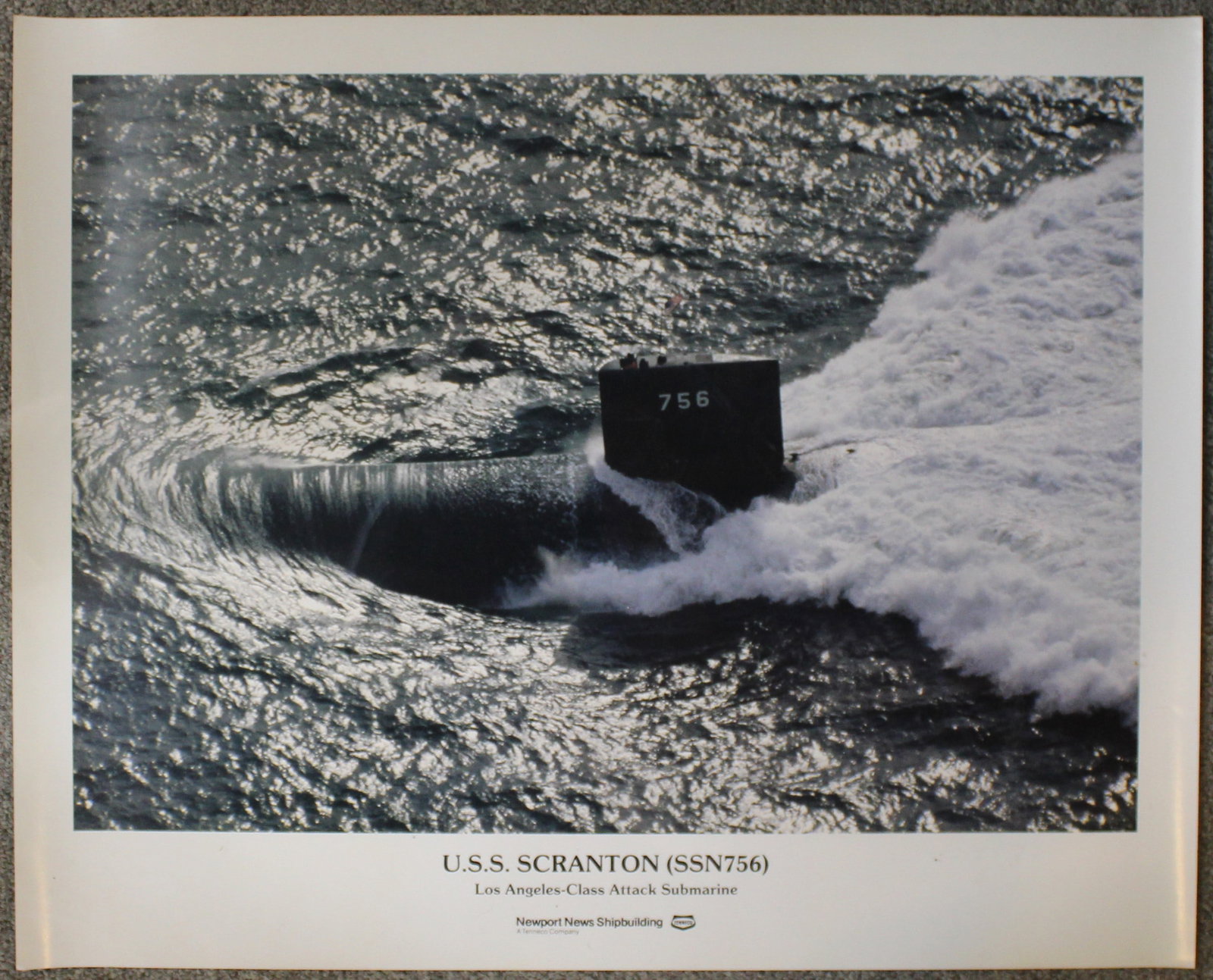 Large US Navy Submarine Poster Group Lot: Eight Posters (CKR) - 7