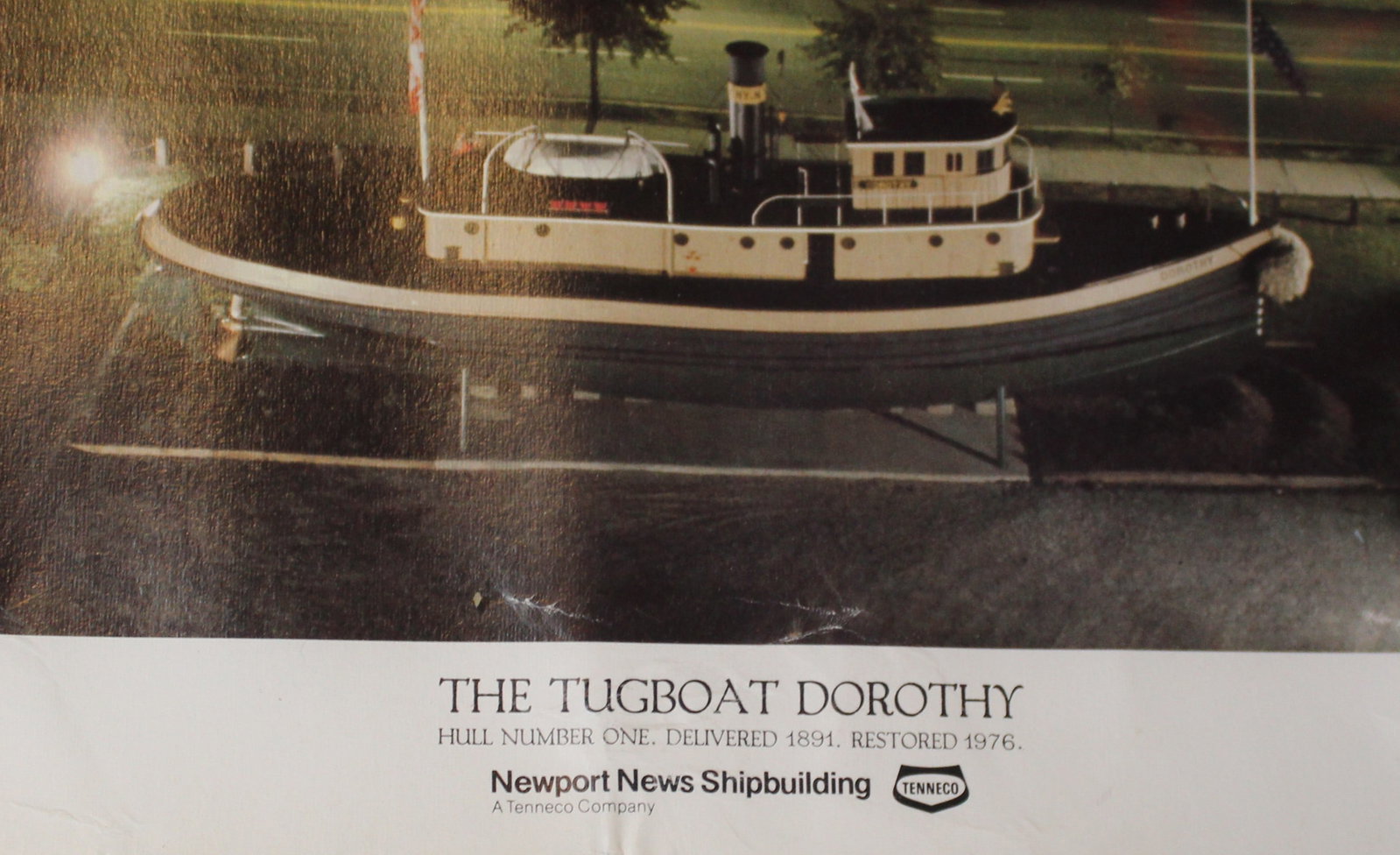 Group Lot of Four US Navy Newport News Shipbuilding Posters (CKR) - 3