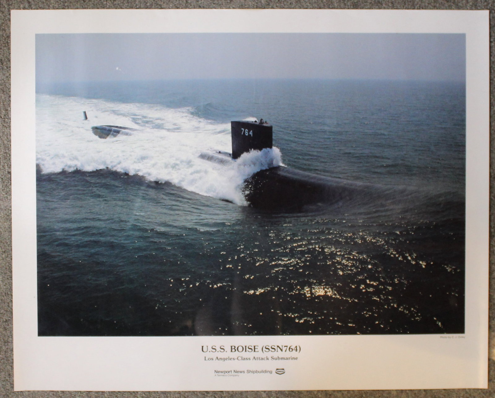 Very Large Group Lot of 23 US Navy Los Angelas Class Submarine Posters (CKR) - 7