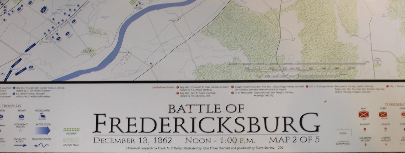 Group Lot of 5 "Battle of Fredericksburg" Time Lapse Posters (FMI) - 4