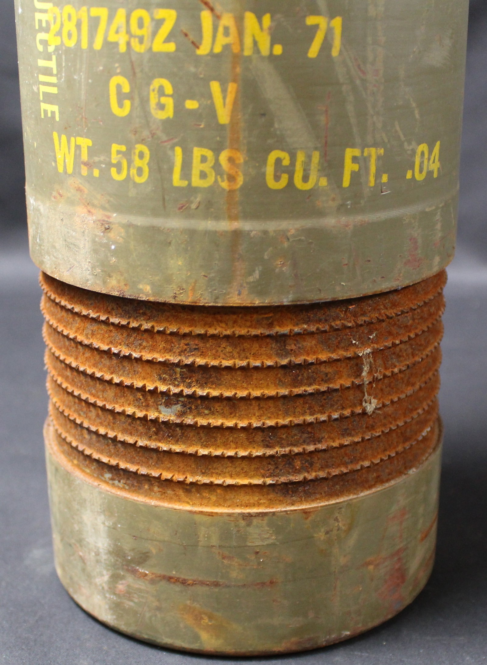 Large US Navy 5 Inch Shell (SFA) - 4