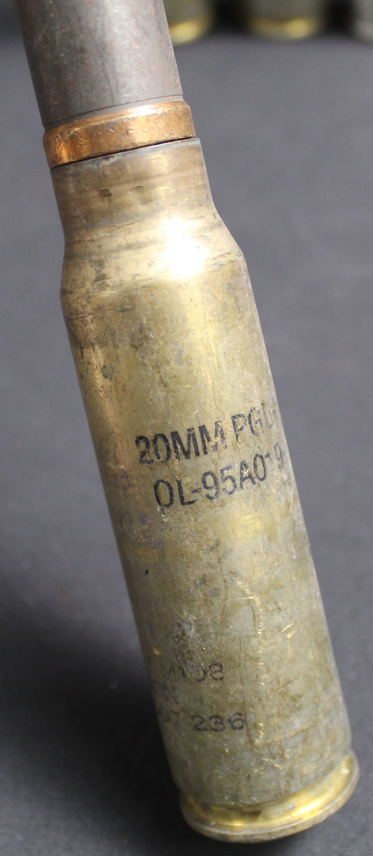 Four Inert 20mm M103 Rounds (SFA) - 2