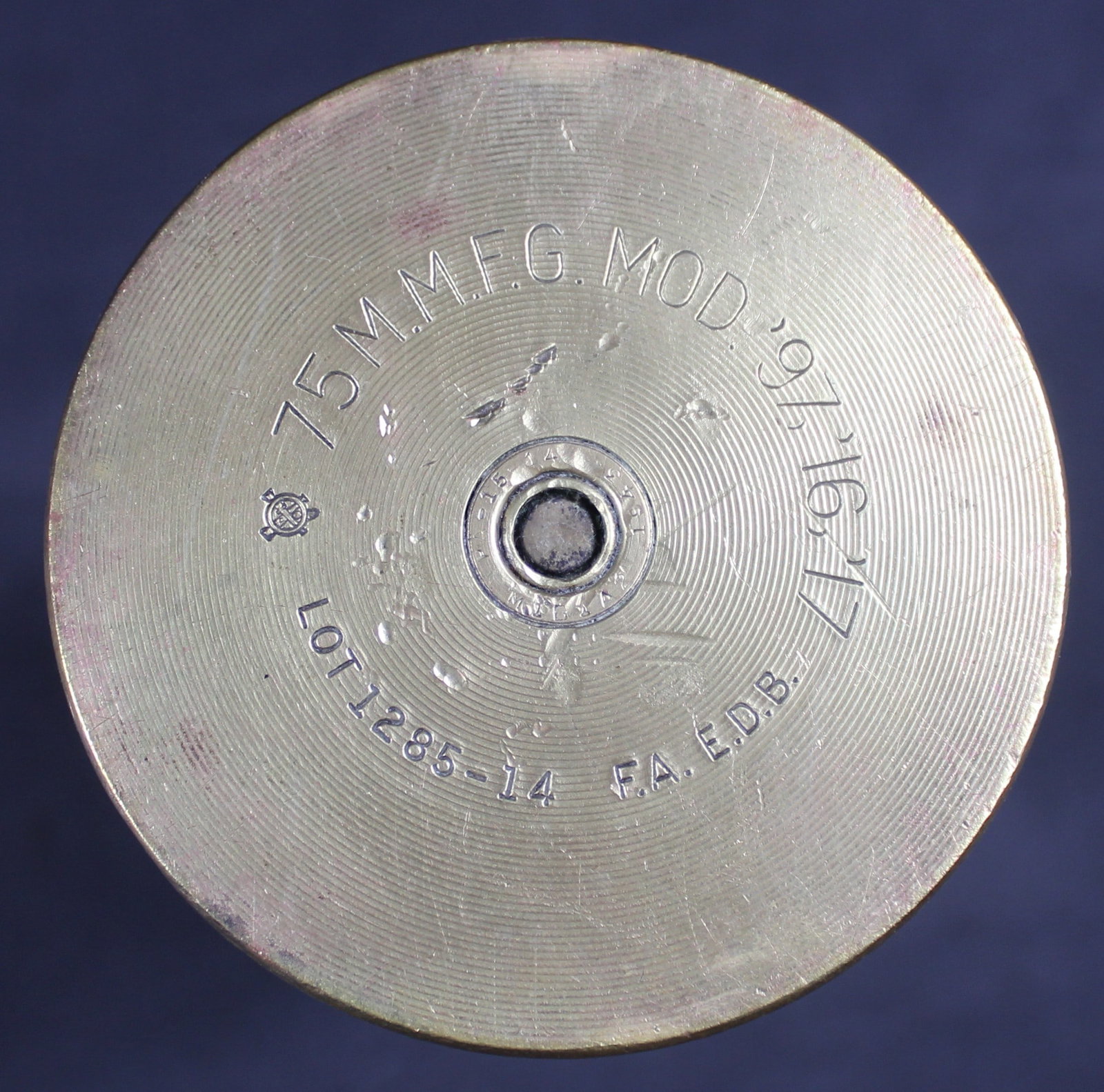 Model 1897/1916/1917 US Field Gun 75mm Shell - 3
