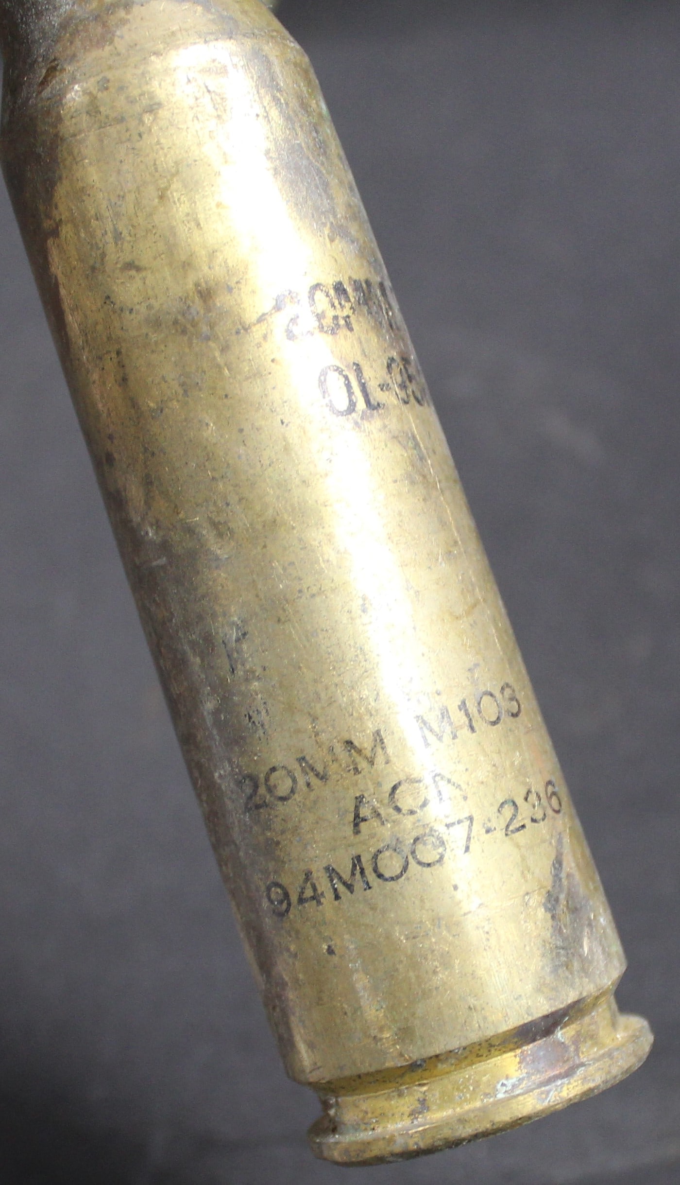 Four Inert 20mm M103 Rounds (SFA) - 3