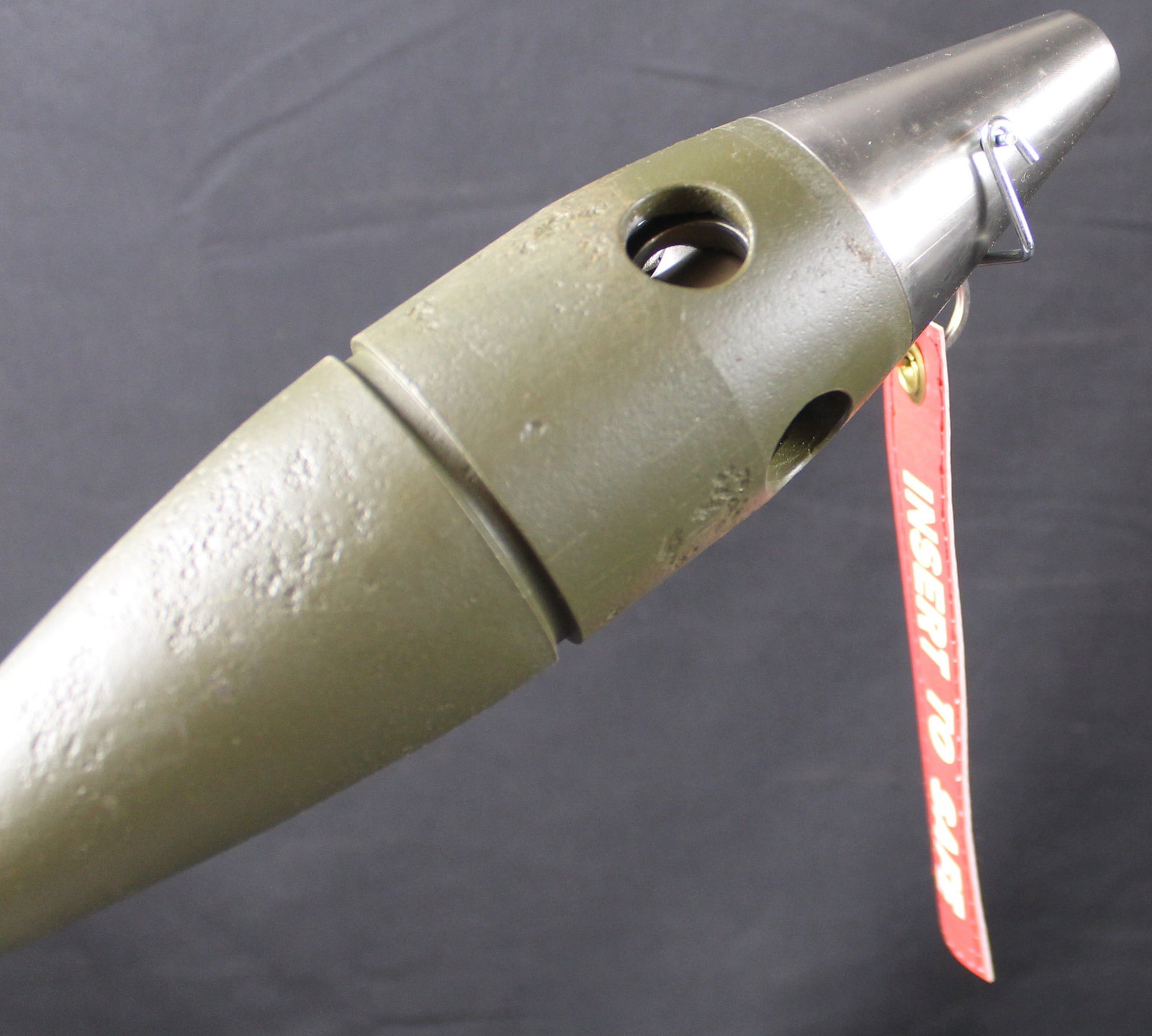Inert US Manufactured M720 60mm Mortar with Transport Case and Fuze Pin (FMI) - 2