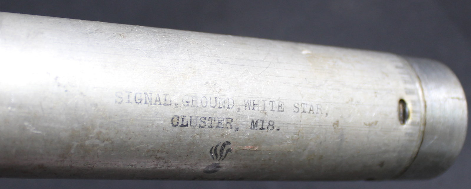 Inert M18 WWII White Cluster Flare Cartridge with Provenance (FLR) - 2