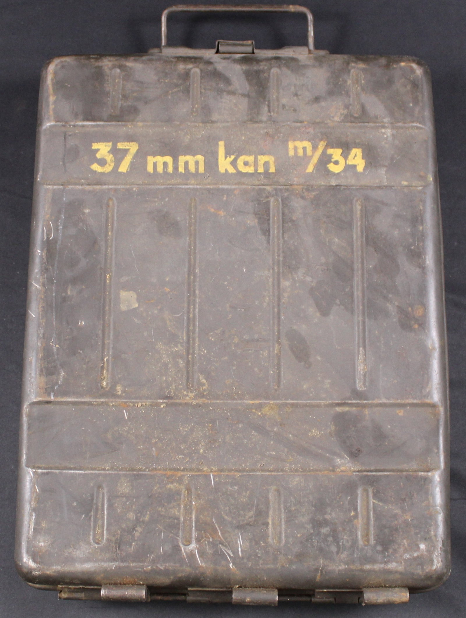 WWII Swedish/German 37mm Infanterikanon m/34 Transport Case (FMI) - 4