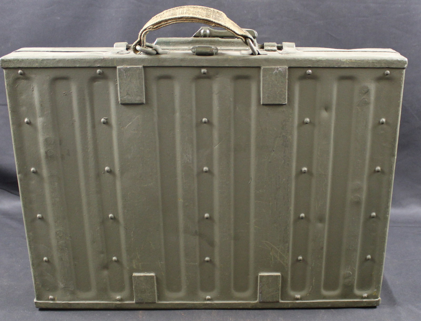 WWII Russian 45mm Anti-Tank Gun Transport Case with Five Shells (FMI) - 2