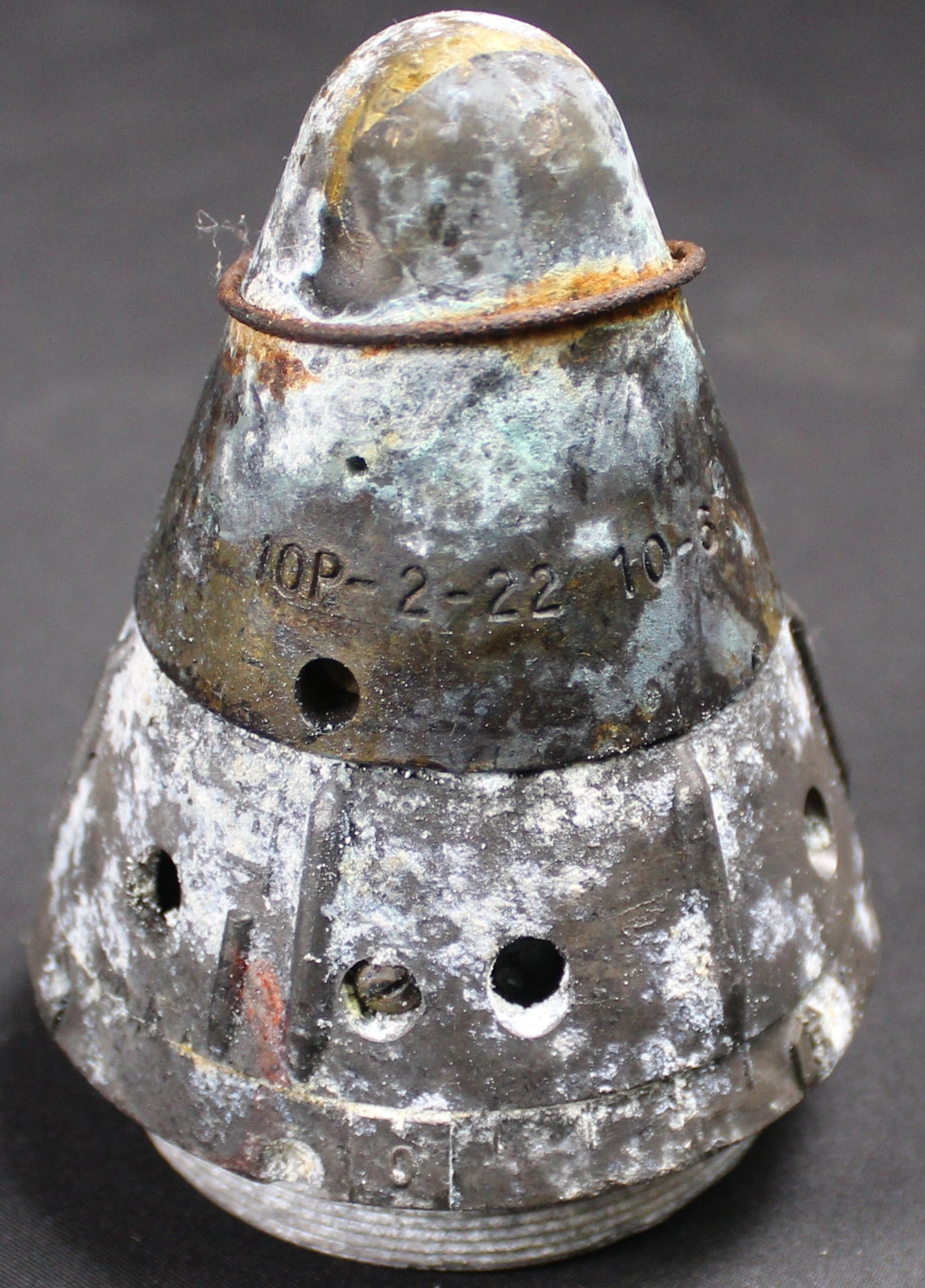 Inert Vietnam War Era M84 81mm Mortar Timed Fuse (SFA) - 3