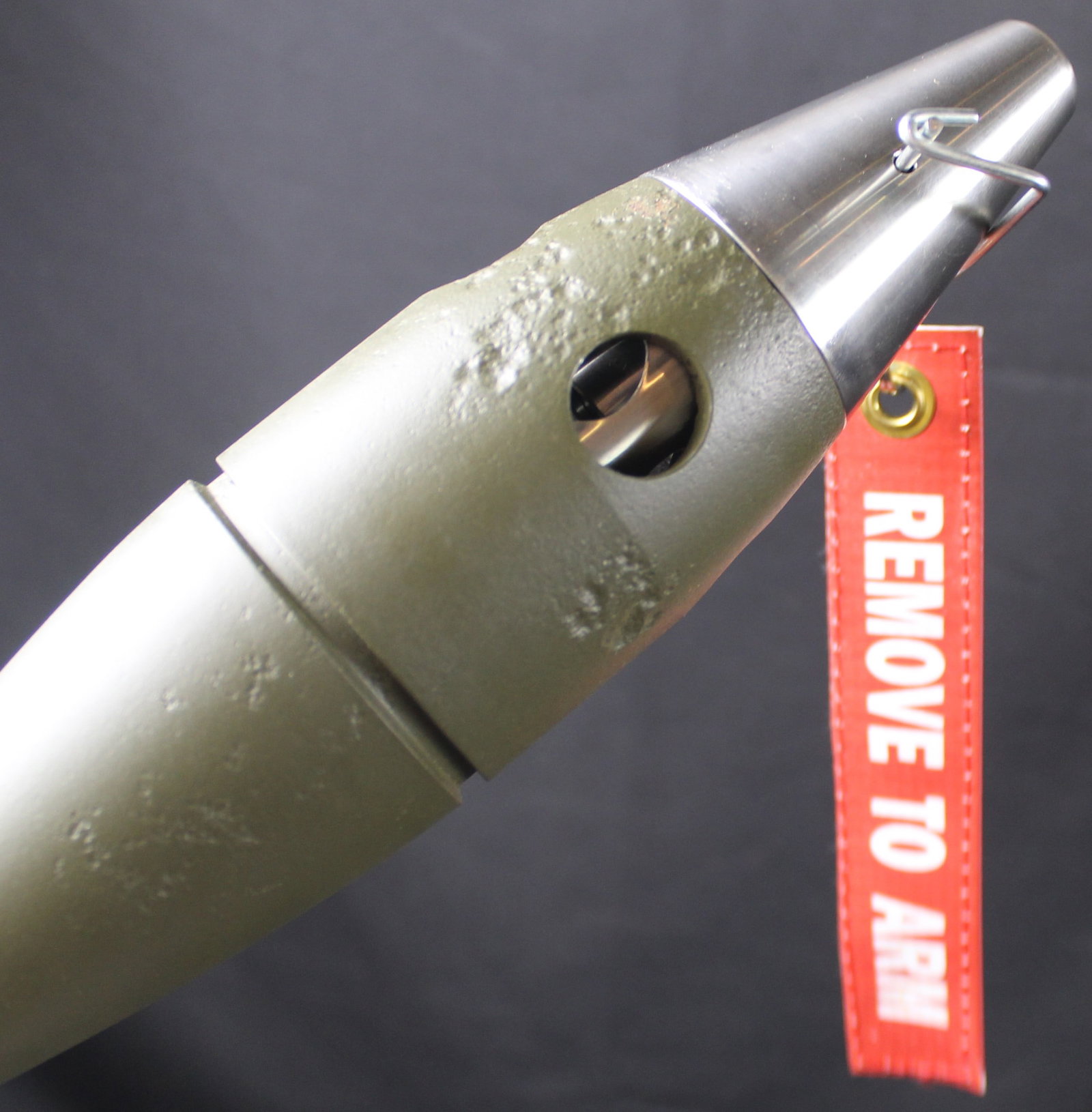 Inert US Manufactured M720 60mm Mortar with Transport Case and Fuze Pin (FMI) - 2