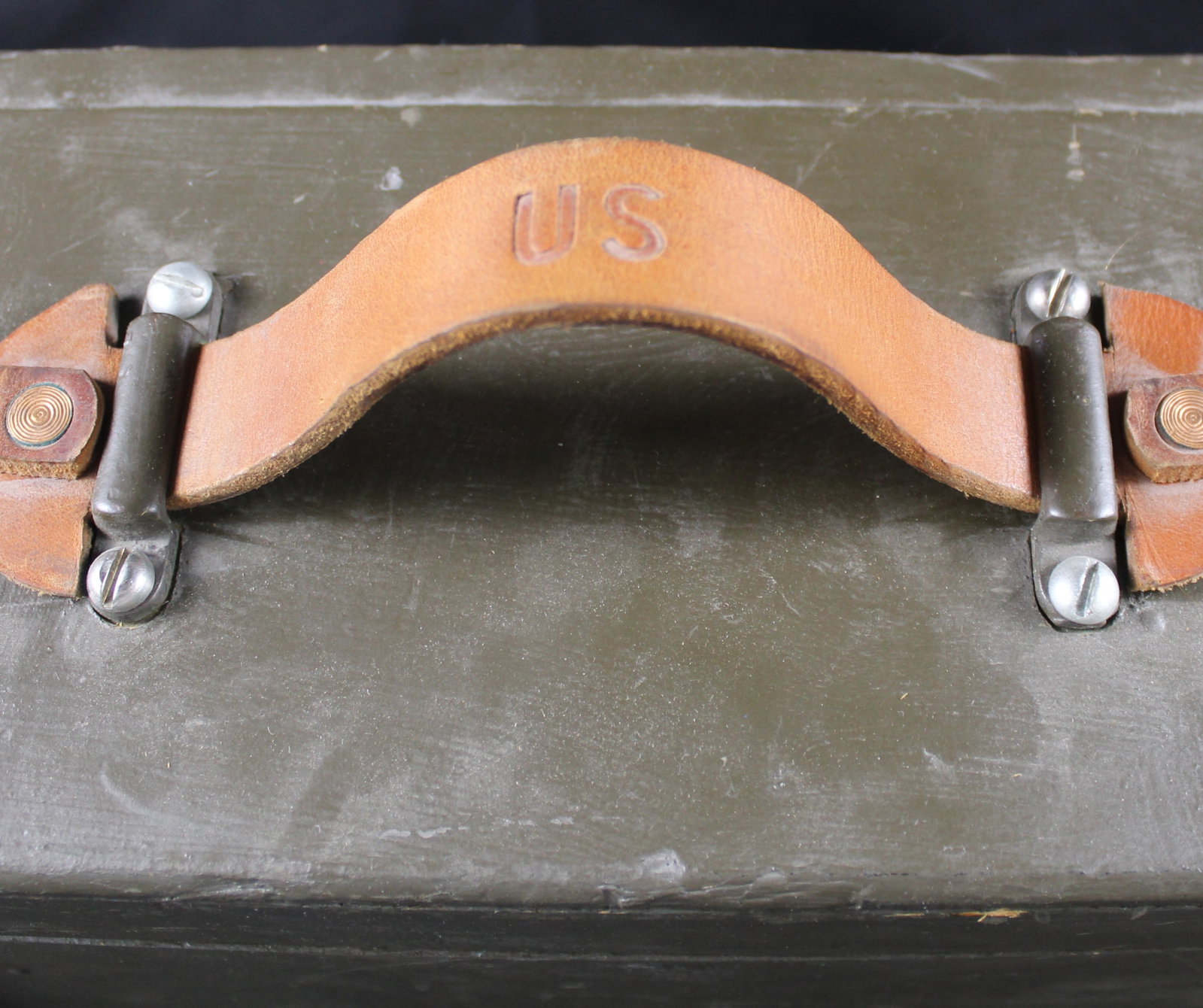 US Marked WWI Era 1917 Spare Parts Transport Case (FMI) - 2
