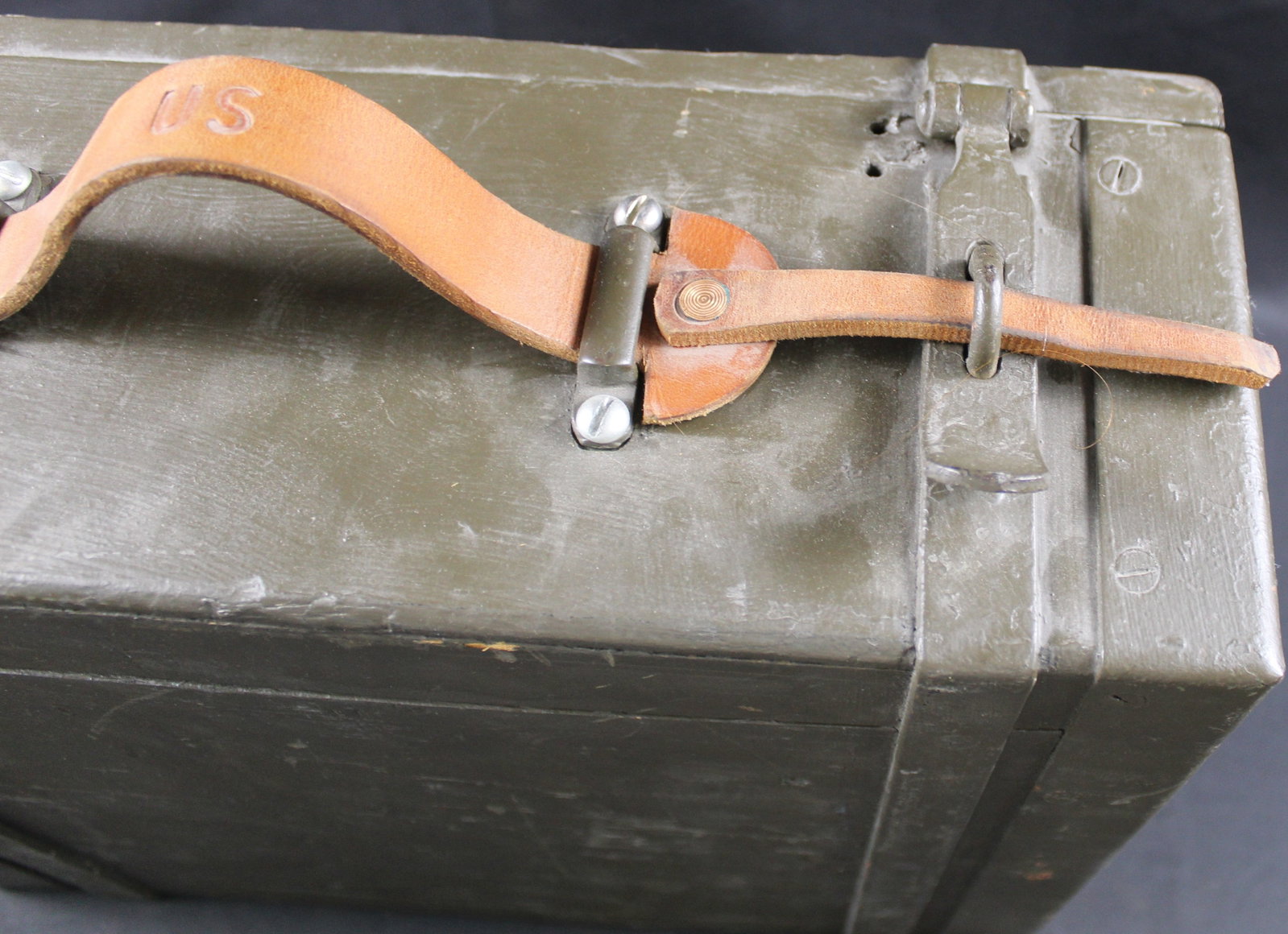 US Marked WWI Era 1917 Spare Parts Transport Case (FMI) - 4