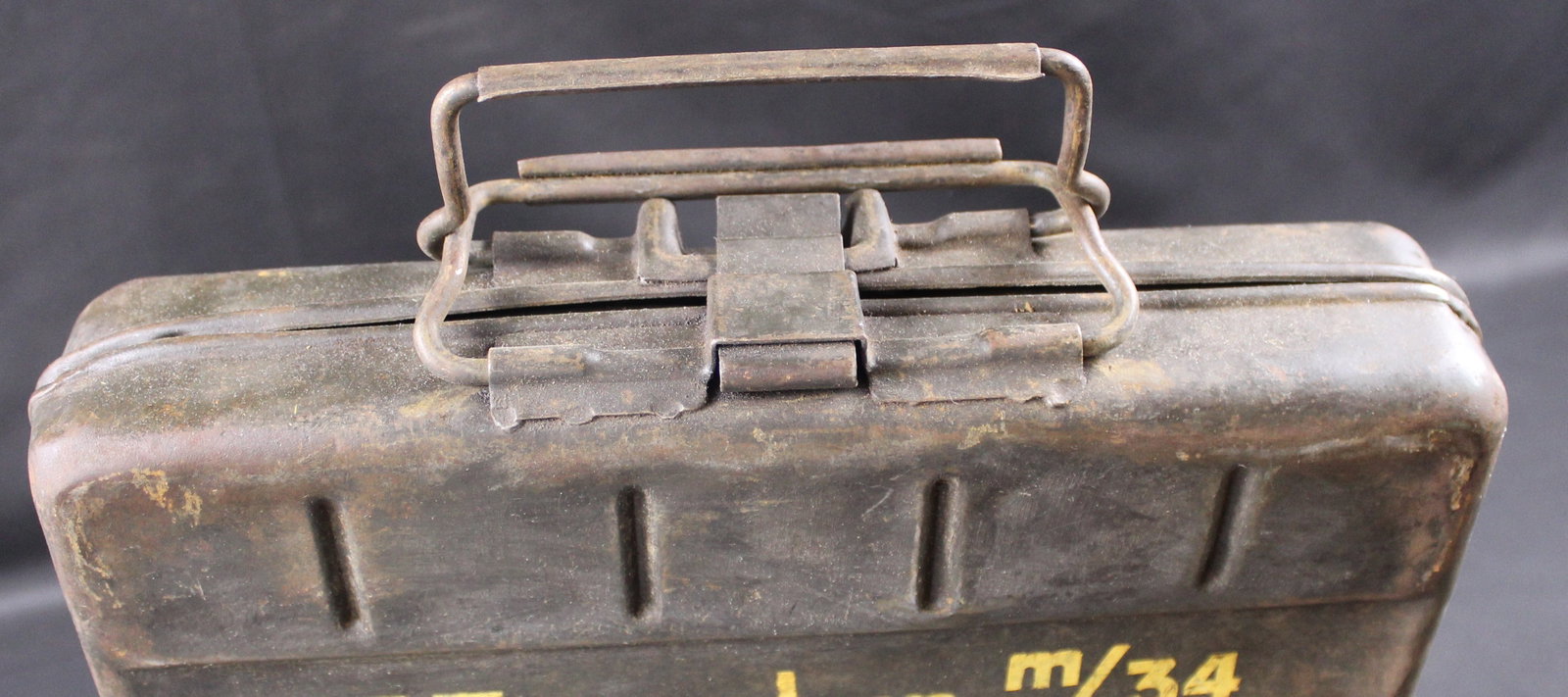 WWII Swedish/German 37mm Anti-Tank Infanterikanon m/34 Transport Case (FMI) - 5