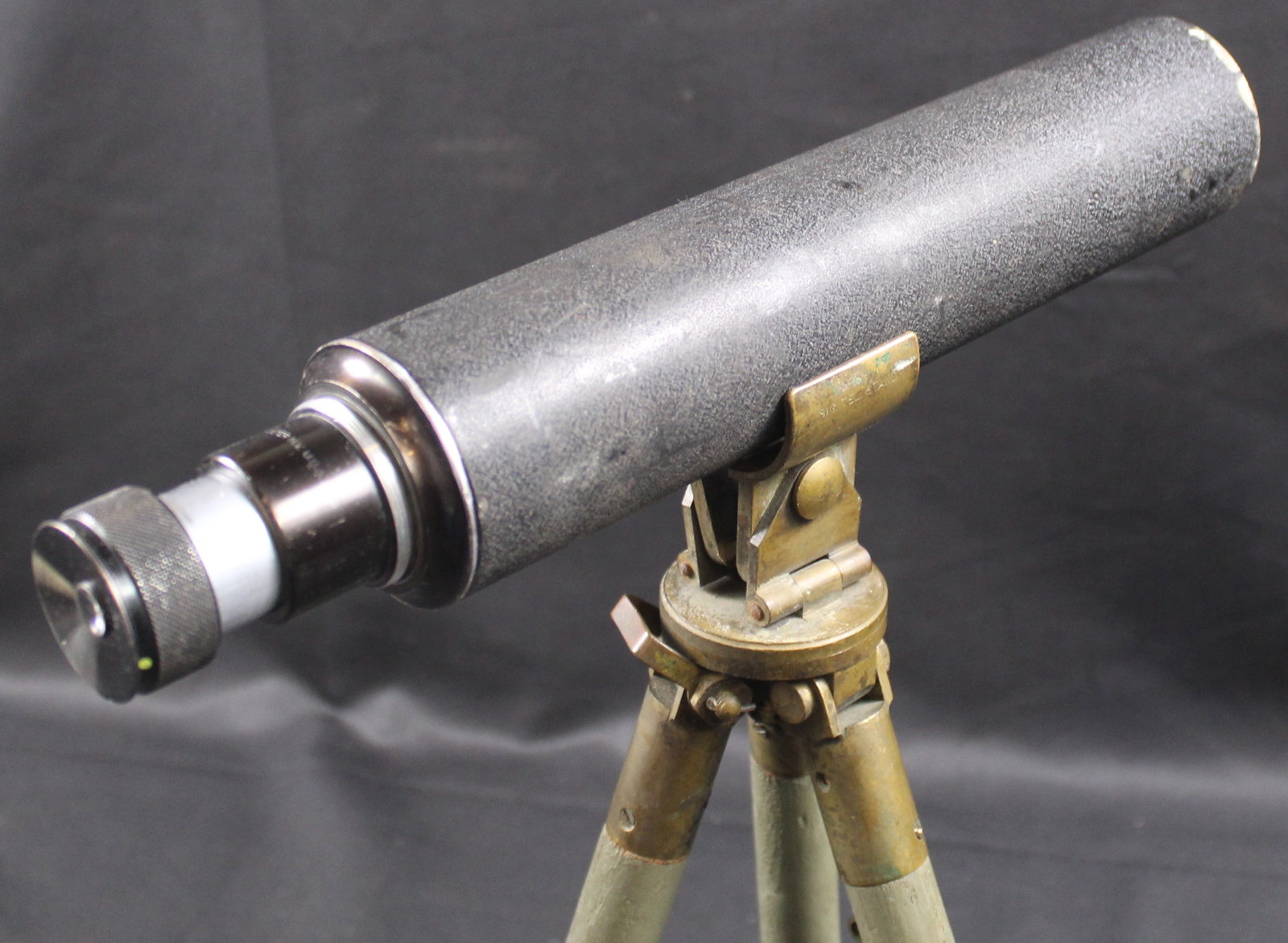 WWI Dated British Military Marked Bausch & Lomb Spotting SCope with Tripod (FMI) - 3