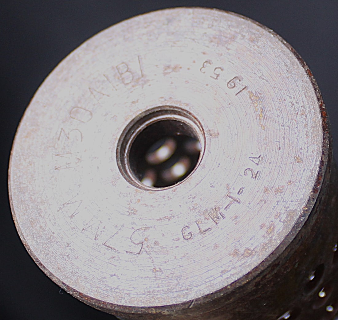 Inert 1953 Dated 57mm M30A1B1 Recoiless Round (FMI) - 6