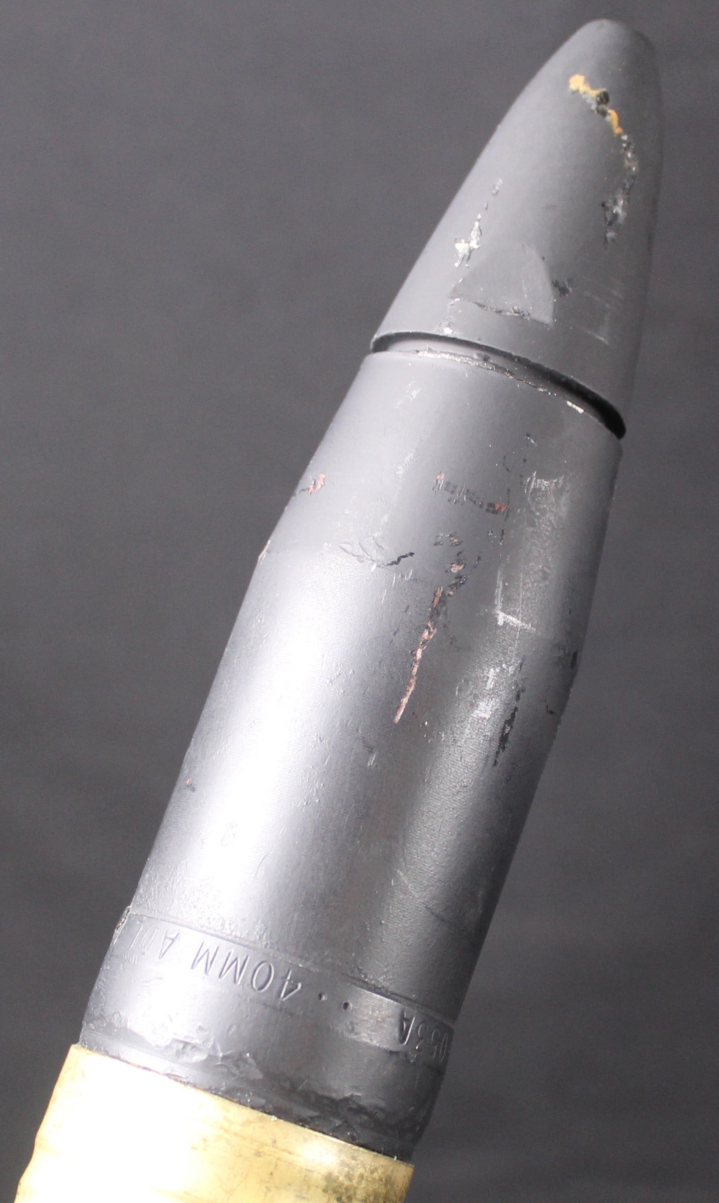 Inert WWII US Navy 40mm Anti-Aircraft Bofors Round (FMI) - 2