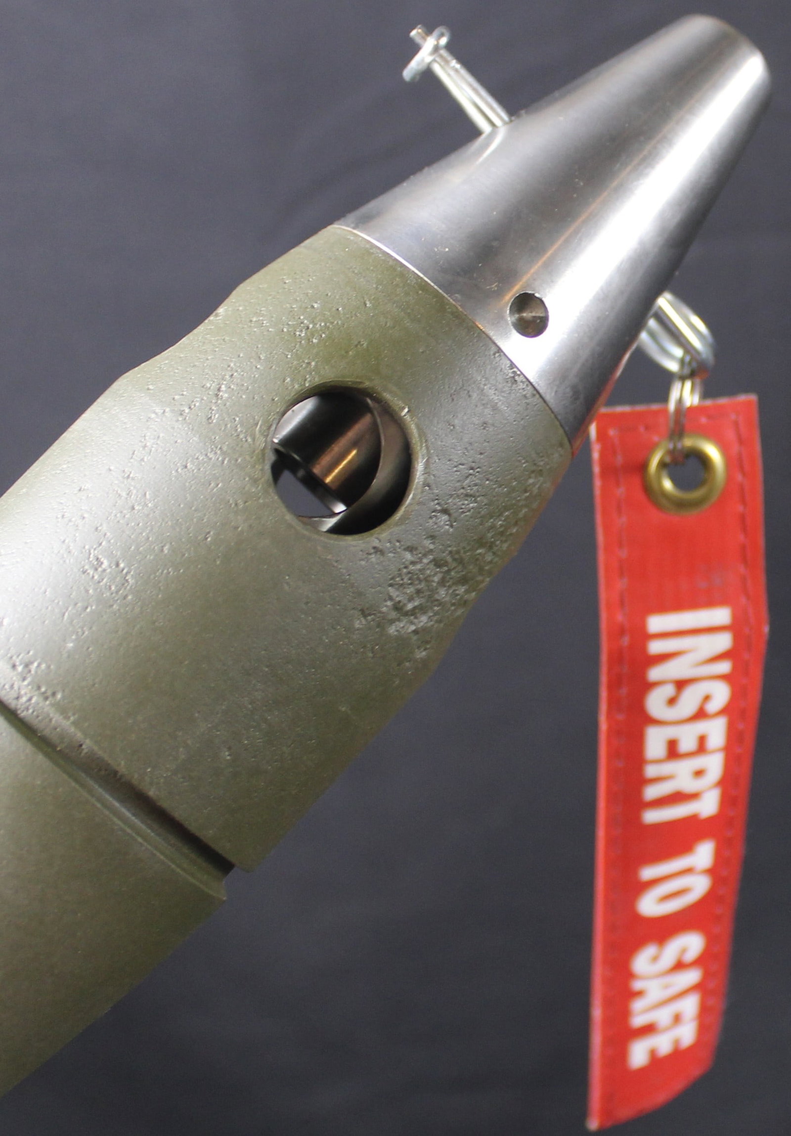Inert US Manufactured M720 60mm Mortar with Transport Case and Fuze Pin (FMI) - 2