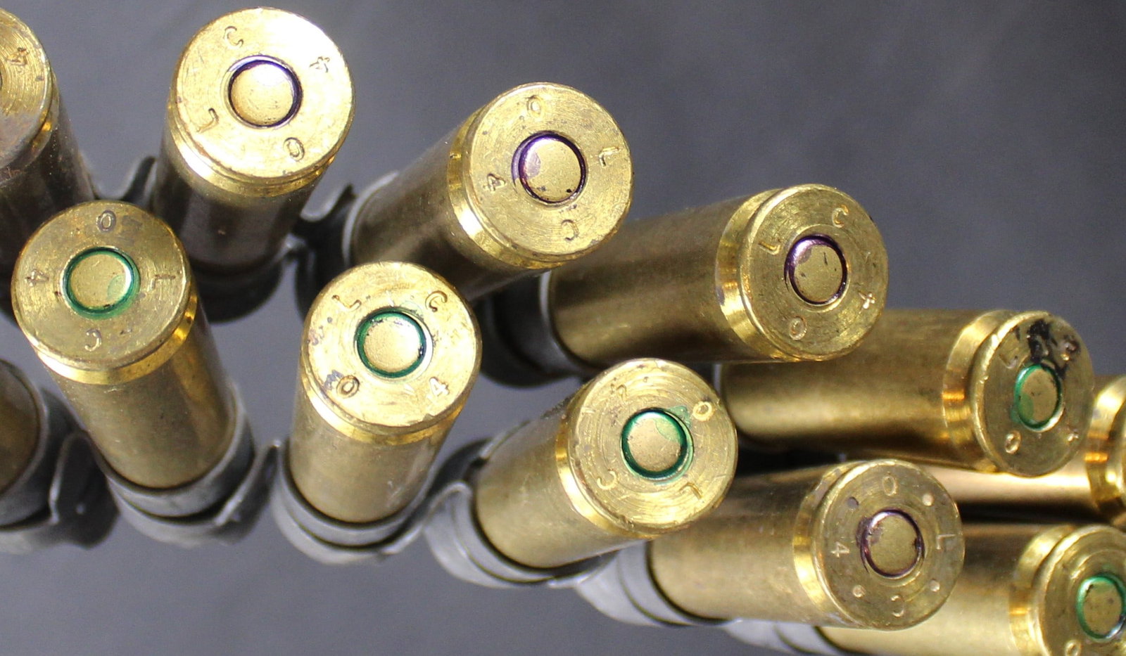 18 Lake City Arsenal Manufactured .50 Caliber Blanks on Links (FMI) - 2