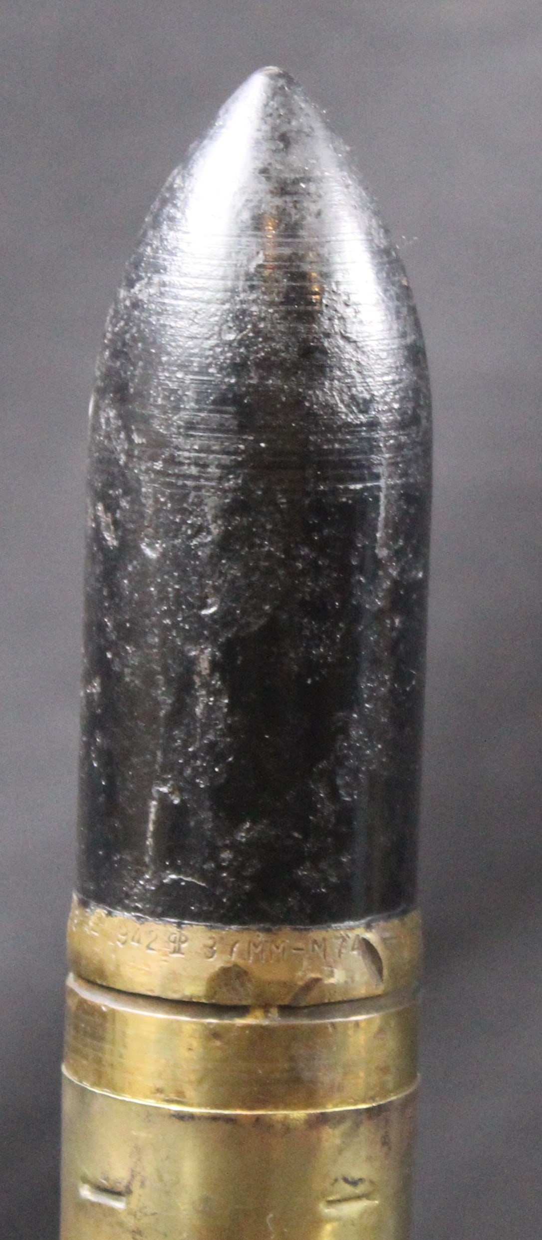 Inert WWII 1942 Dated US 37mm M16 Round (FMI) - 2