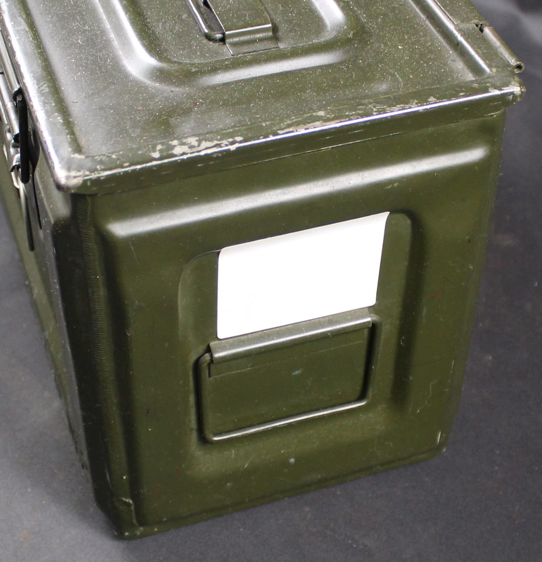 WWII American Side-Clasp .50 Caliber Ammunition Can (FMI) - 2