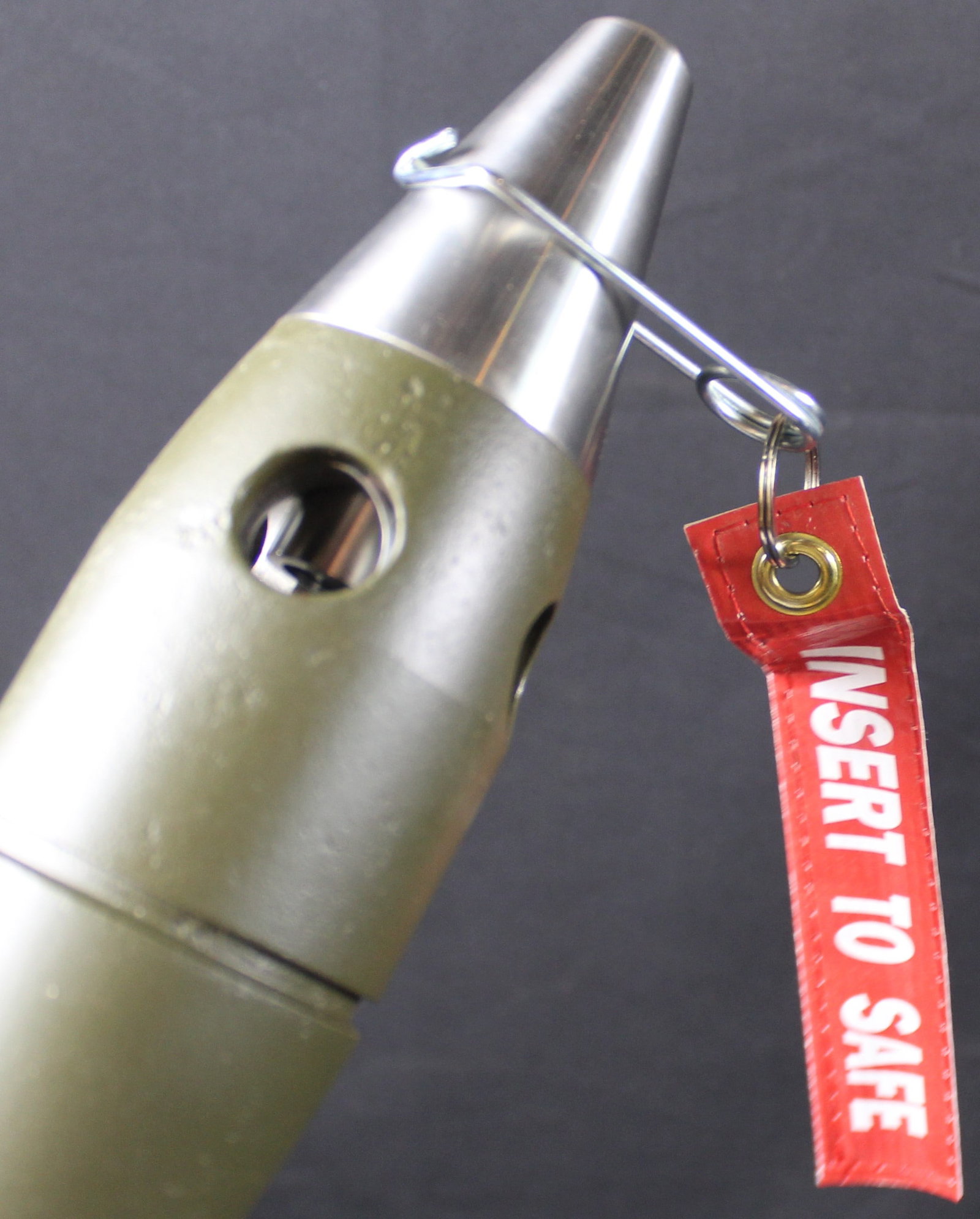 Inert US Manufactured M720 60mm Mortar with Transport Case and Fuze Pin (FMI) - 2