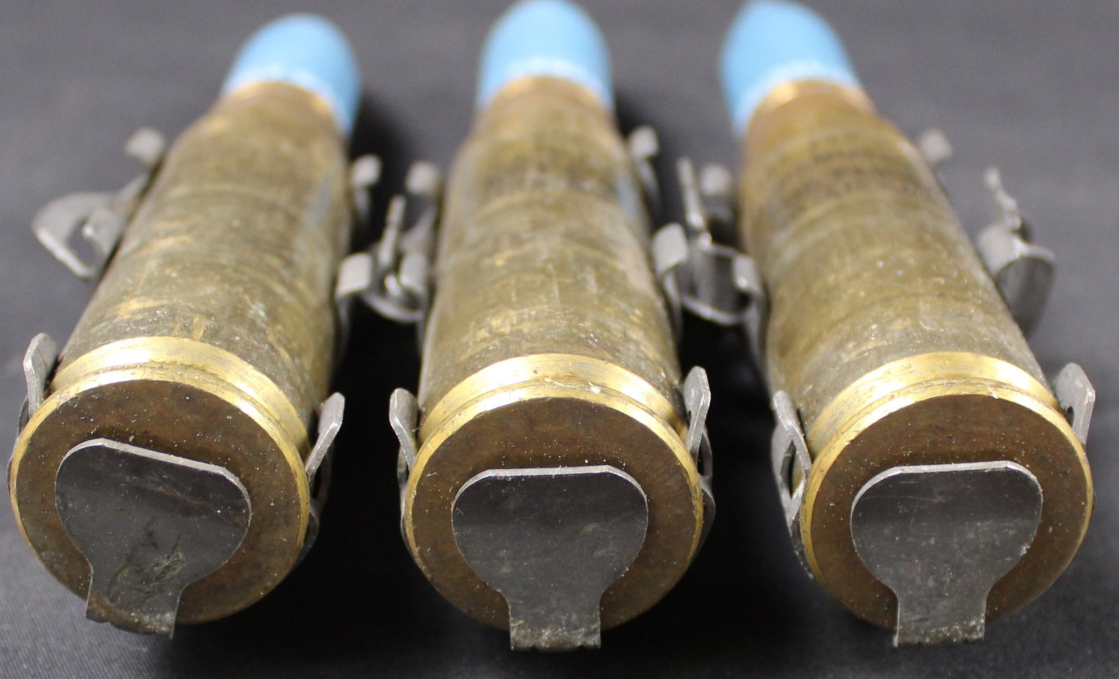 Three Inert Linked Mk149 Mod1 20mm Rounds (FMI) - 2