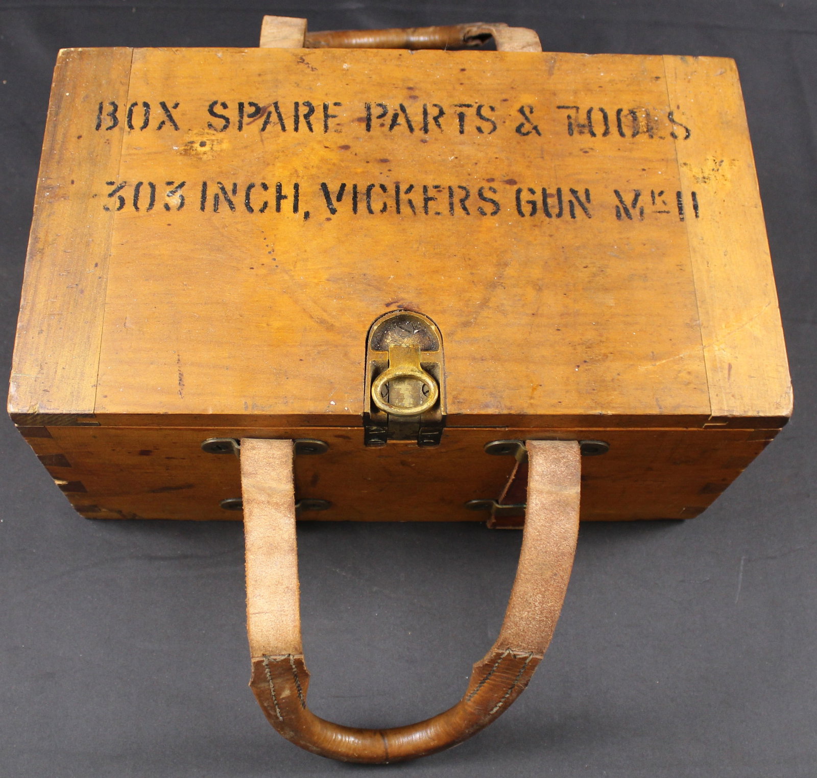 Large Field Box of Mk11 "Spare Parts and Tools" for British .303 Inch Vickers Machine Gun (FMI) - 4