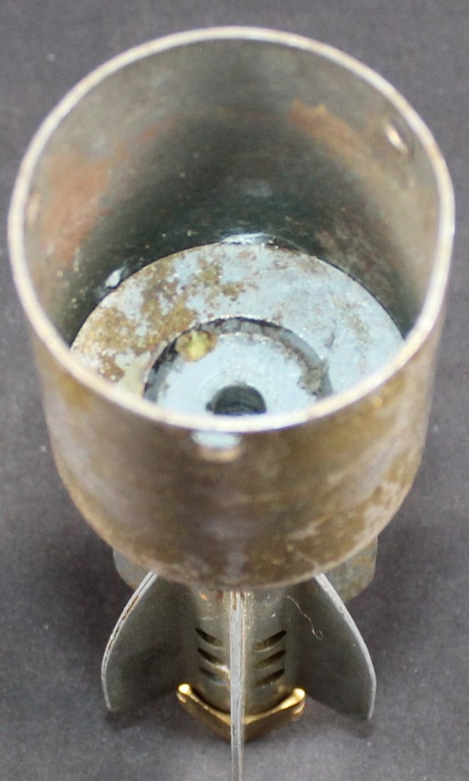 Inert WWII 1943 Dated Cluster Flare Cartridge with Fin Stabilizer (FMI) - 3