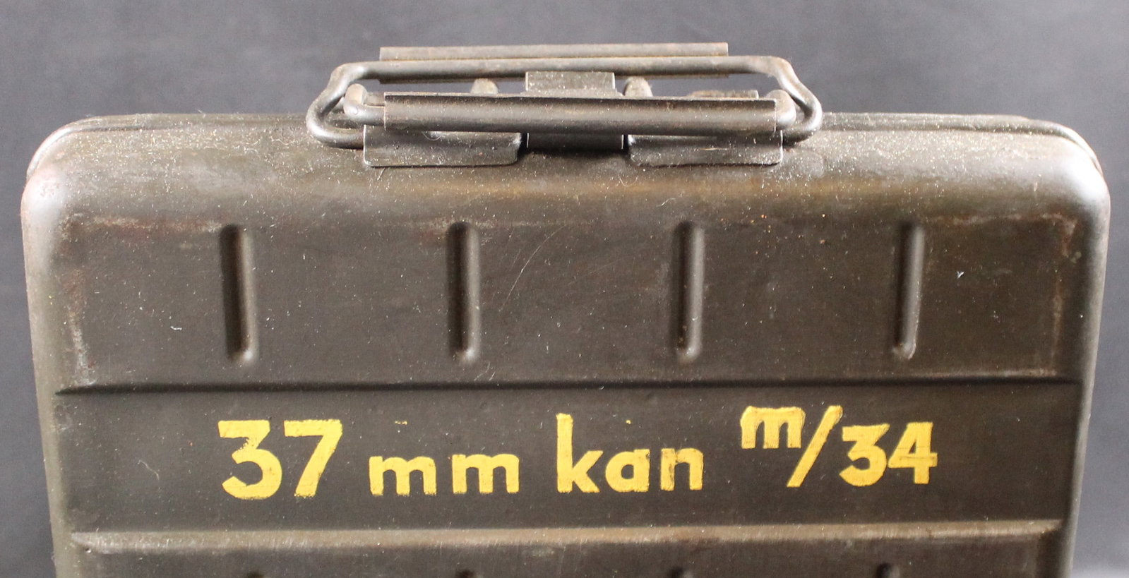 WWII Swedish/German 37mm Anti-Tank Infanterikanon m/34 Transport Case (FMI) - 5