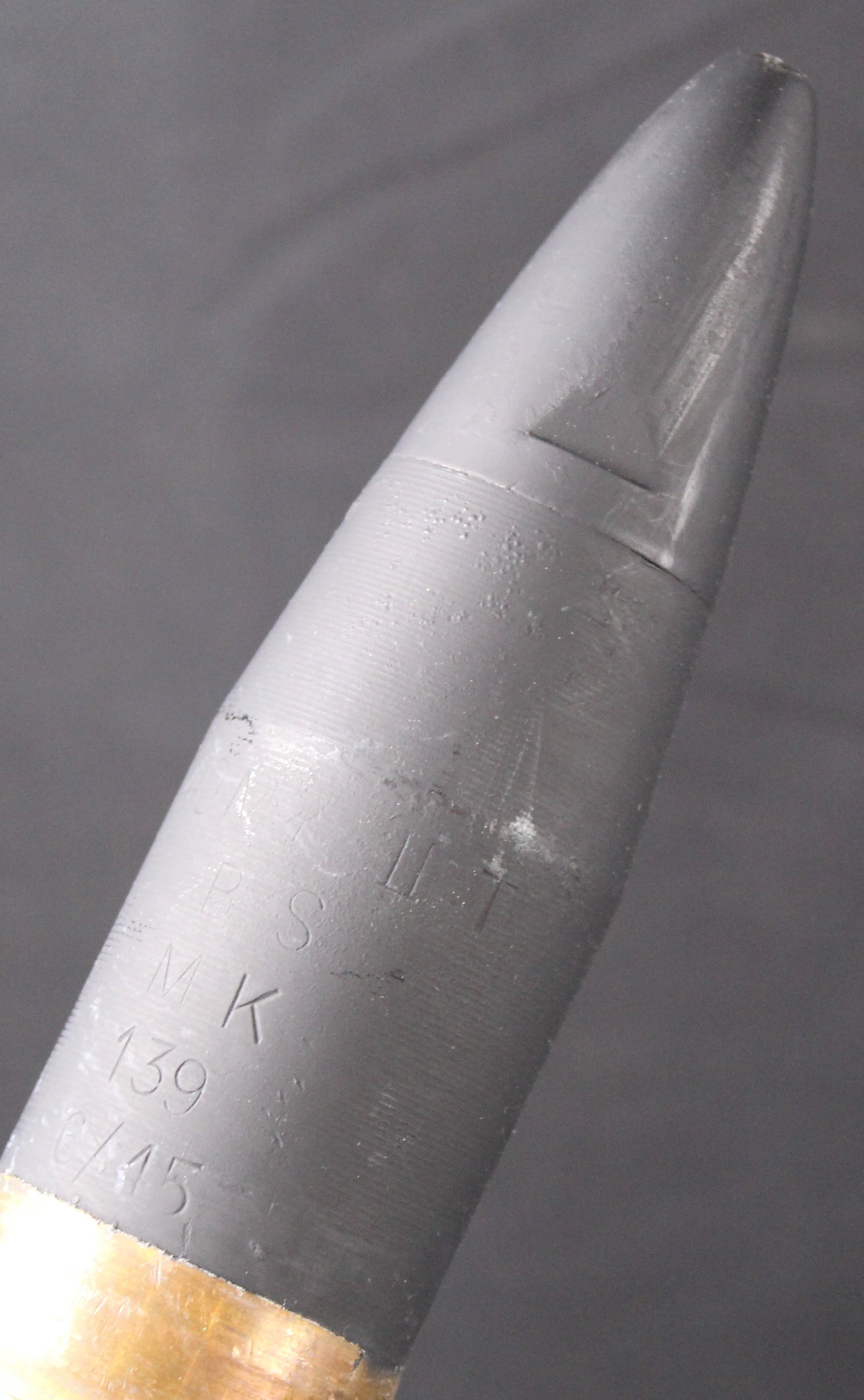 Inert WWII US Navy 40mm Anti-Aircraft Bofors Round (FMI) - 3
