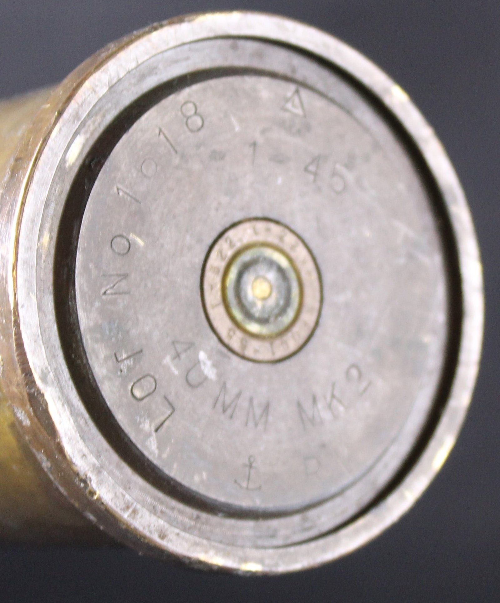Inert WWII US Navy 40mm Anti-Aircraft Bofors Round (FMI) - 5