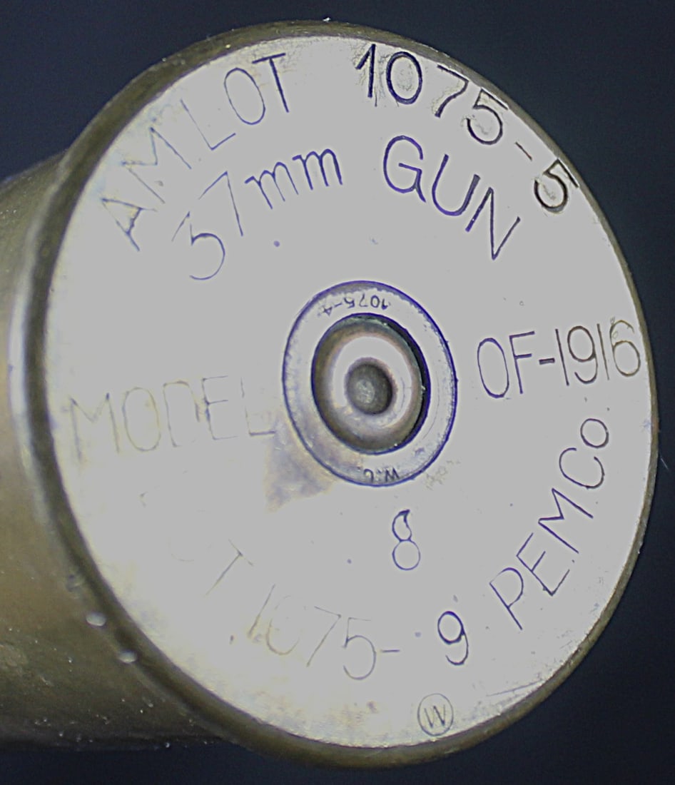 Inert WWI 37mm Model 1916 US Round (FMI) - 3